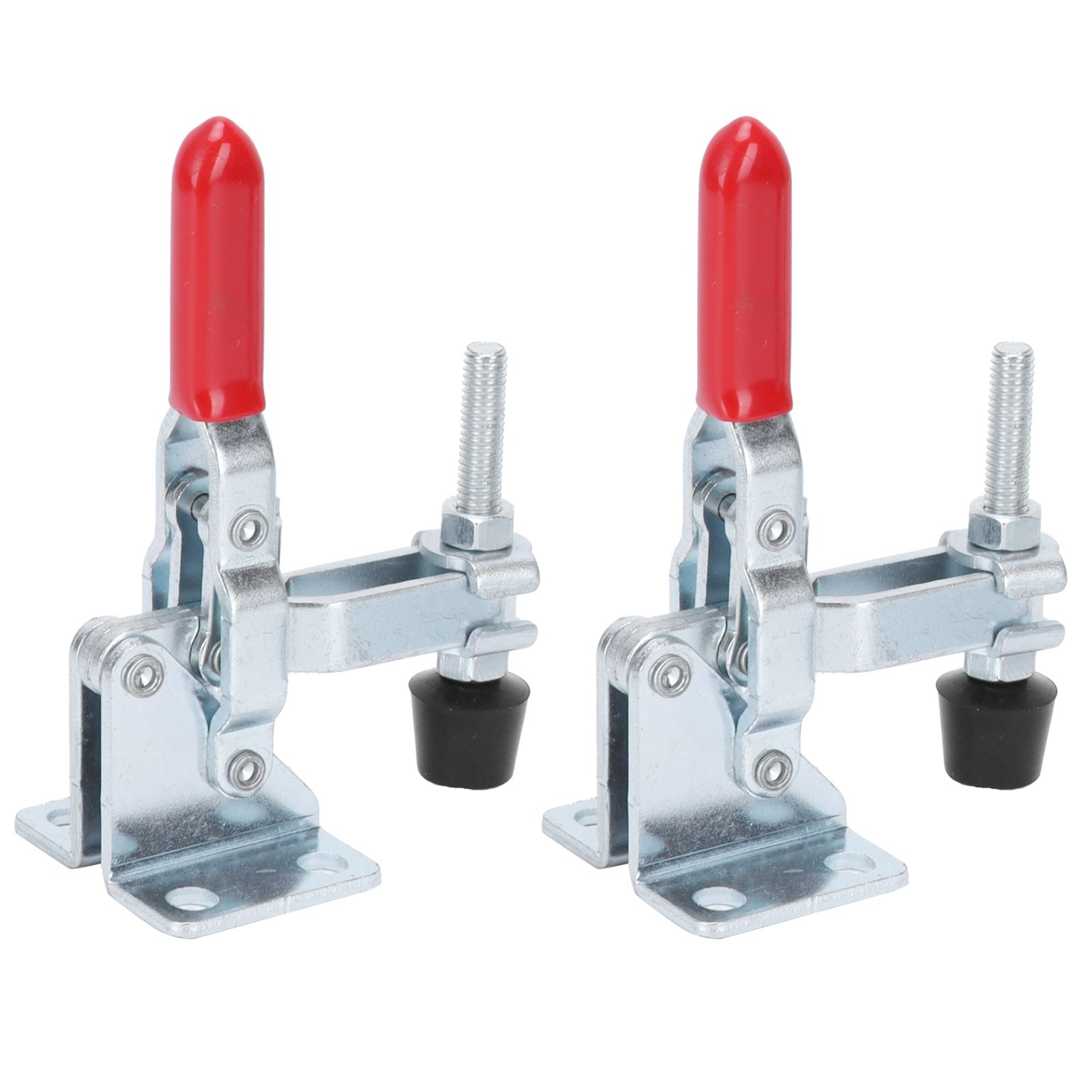 2 Set Toggle Clamps Hold Down Anti Slip Hand Tool Quick Release Welding Clamp view 3