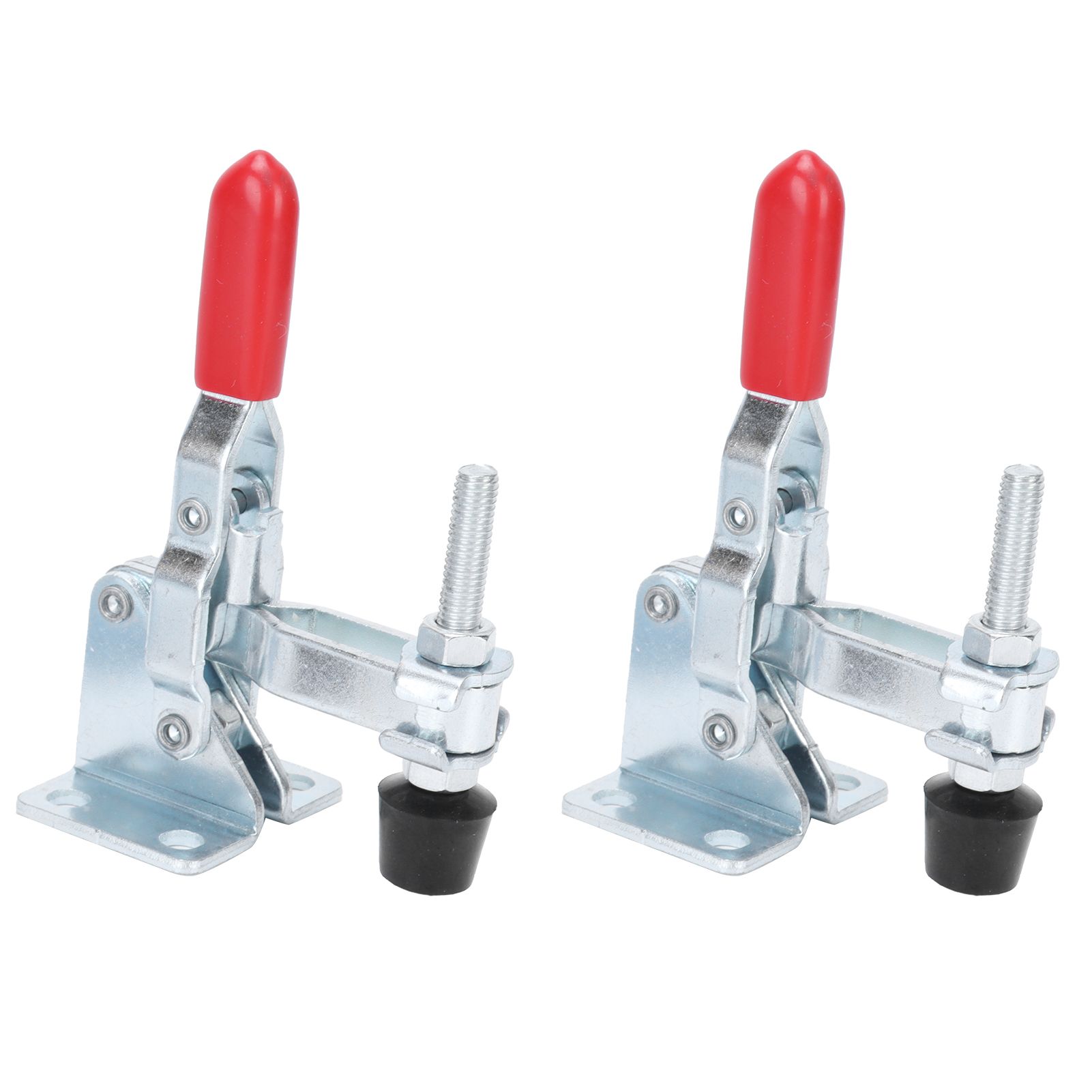 2 Set Toggle Clamps Hold Down Anti Slip Hand Tool Quick Release Welding Clamp view 8
