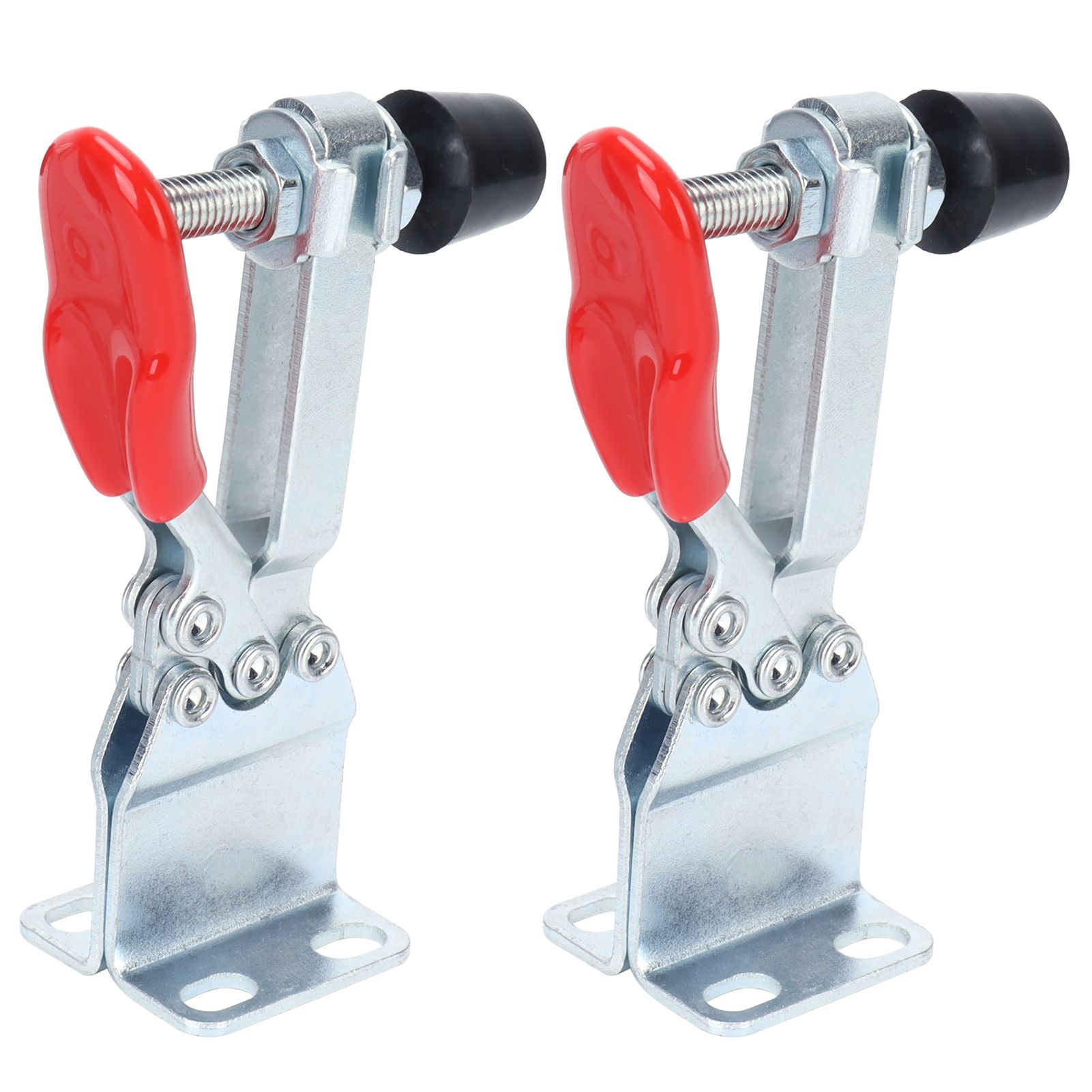 2 Set Small Toggle Clamps Quick Release Horizontal Clamp Hand Tools Home view 4