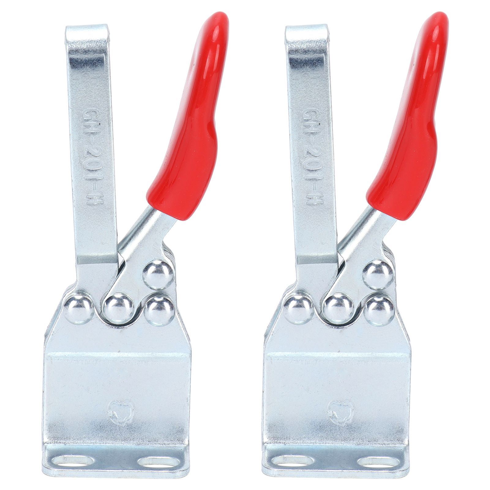 2 Set Small Toggle Clamps Quick Release Horizontal Clamp Hand Tools Home view 8