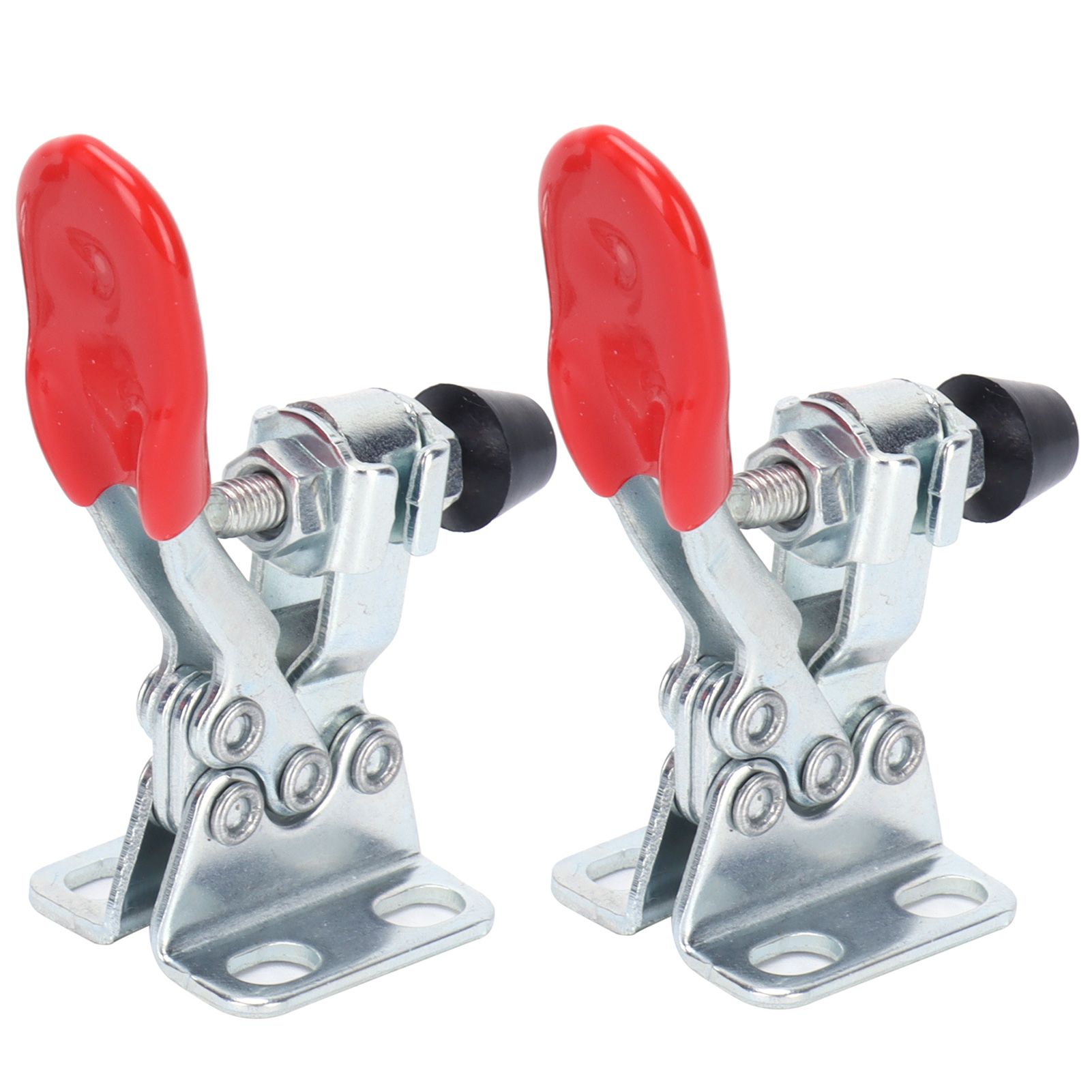2 Set Toggle Clamp Quick Release Horizontal Clamp Anti Slip Hand Tool for view 6