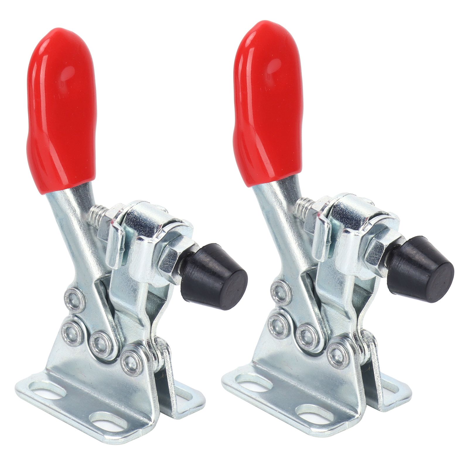 2 Set Toggle Clamp Quick Release Horizontal Clamp Anti Slip Hand Tool for view 7