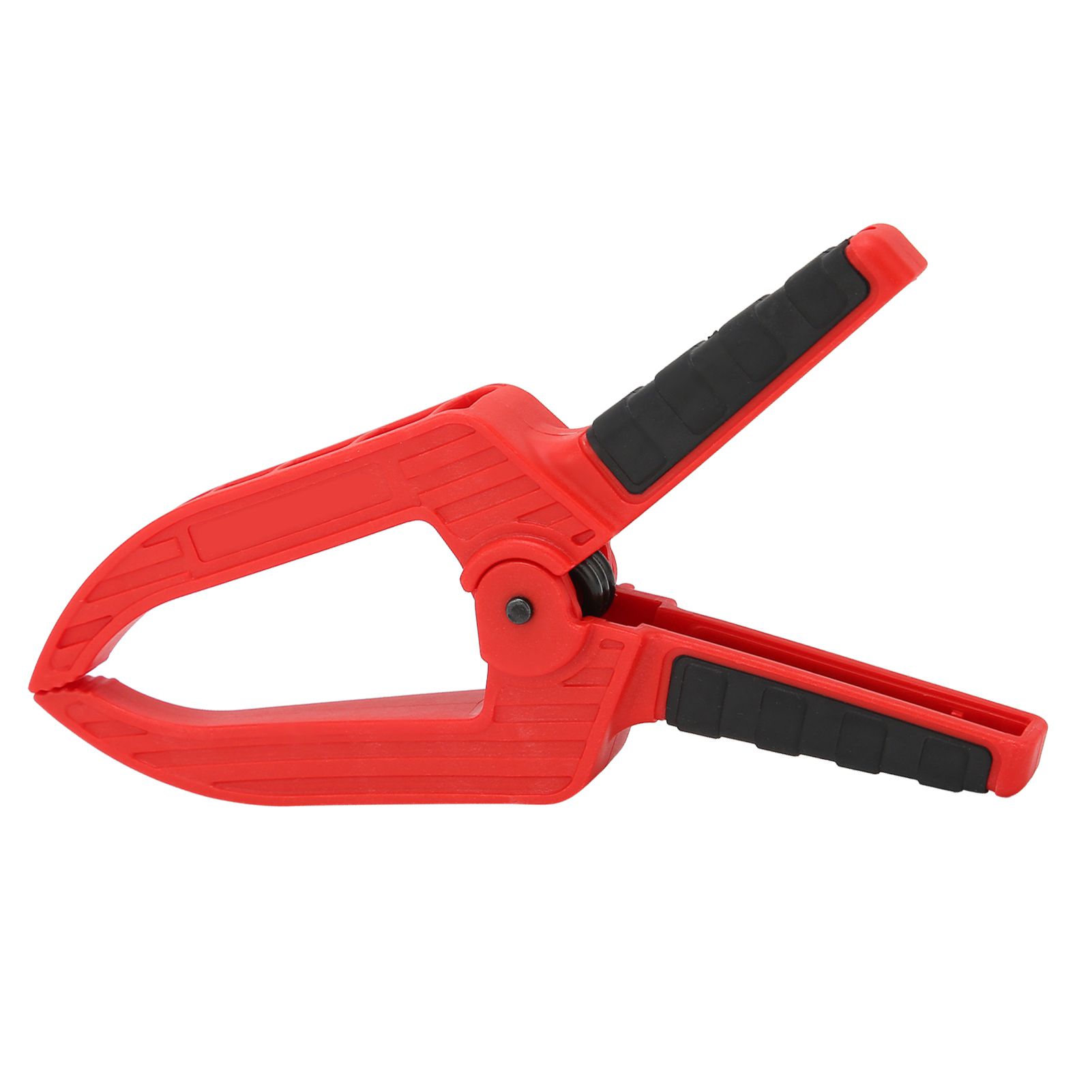 Spring Clamp with Long Flat Nose Plastic Fixing Clamp Woodworking Fixture — image 1
