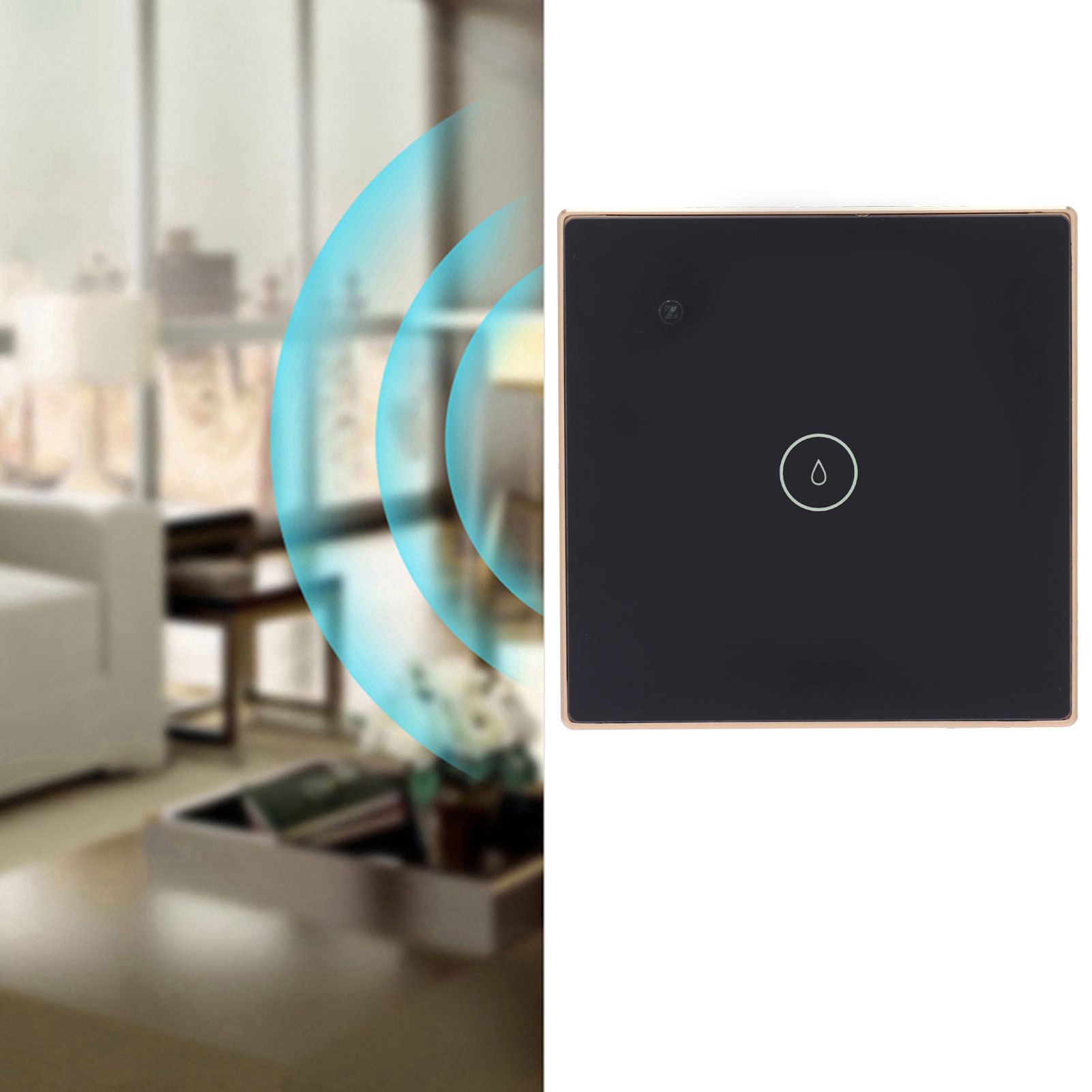 Wireless Light Switch 1‑Gang 20A Zigbee V3.0 Touch Control Wall Panel 95‑/AC view 12
