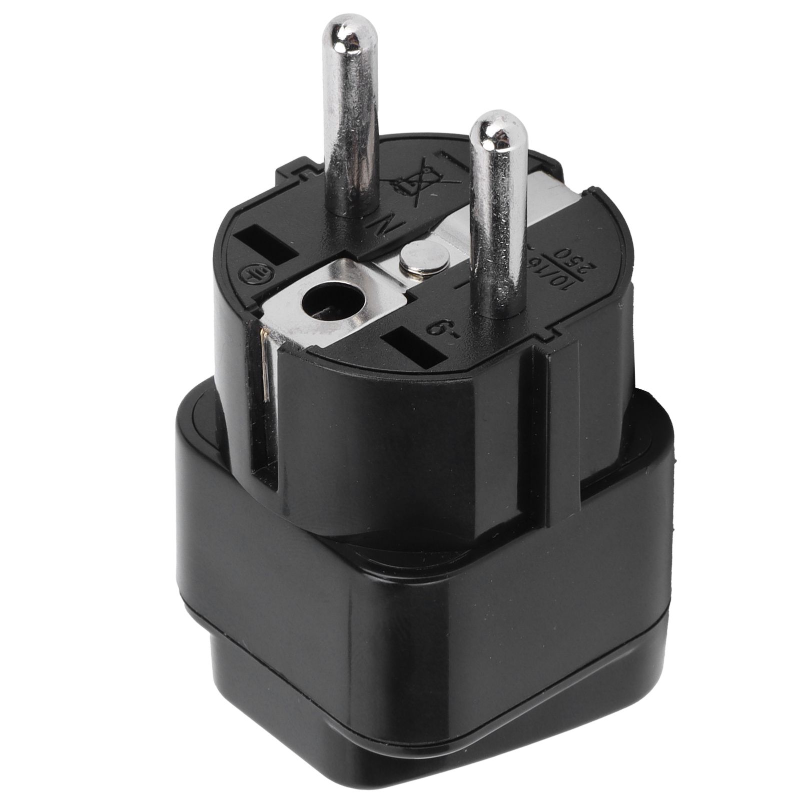 10A Power Converter Plug Europe Travel Plug Adapter Conversion Socket view 4