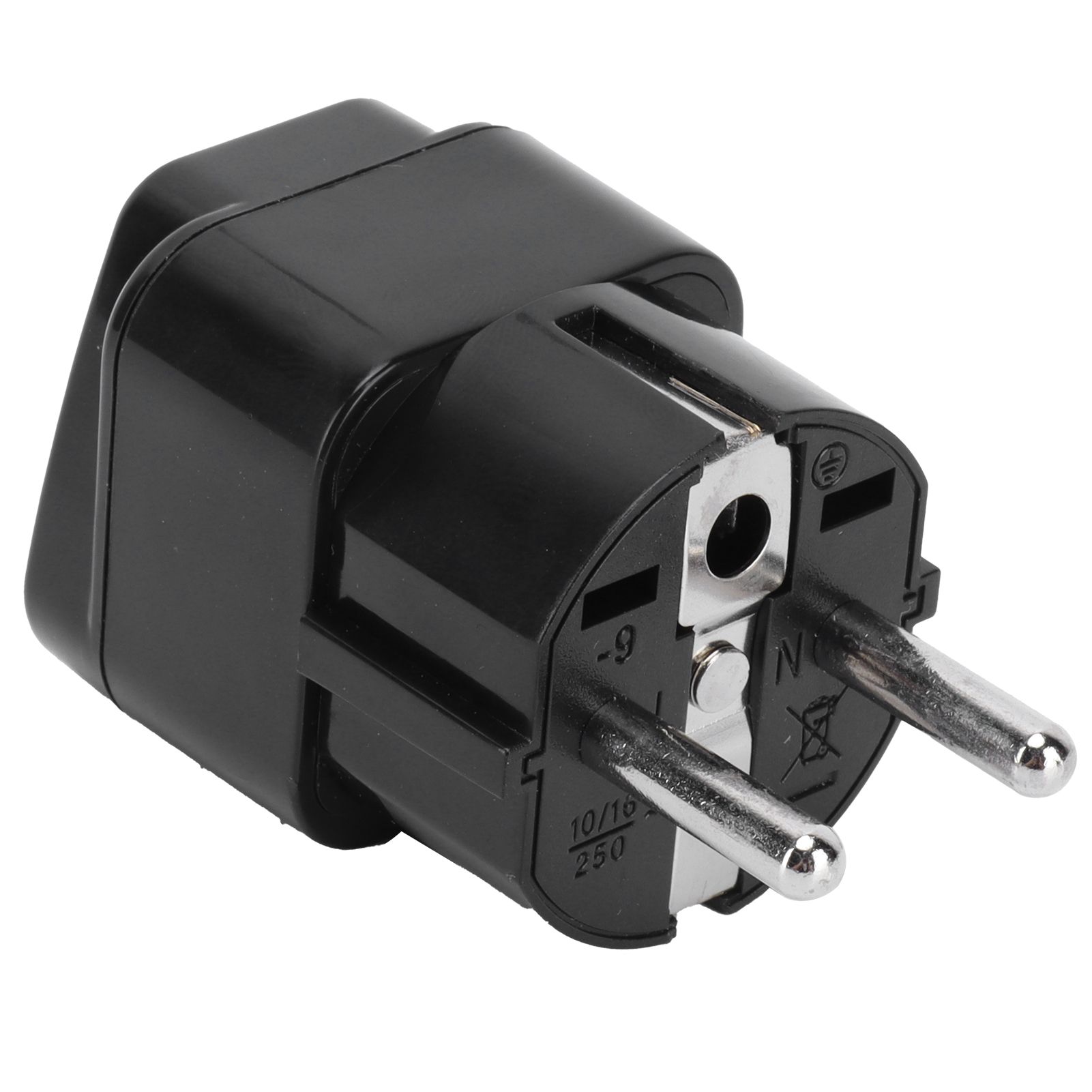 10A Power Converter Plug Europe Travel Plug Adapter Conversion Socket view 5