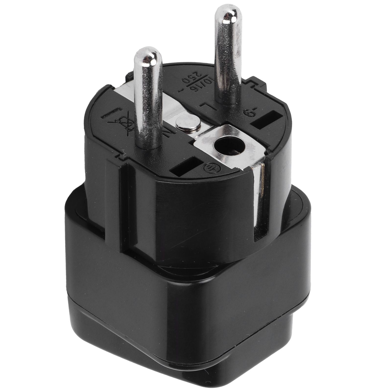 10A Power Converter Plug Europe Travel Plug Adapter Conversion Socket view 7