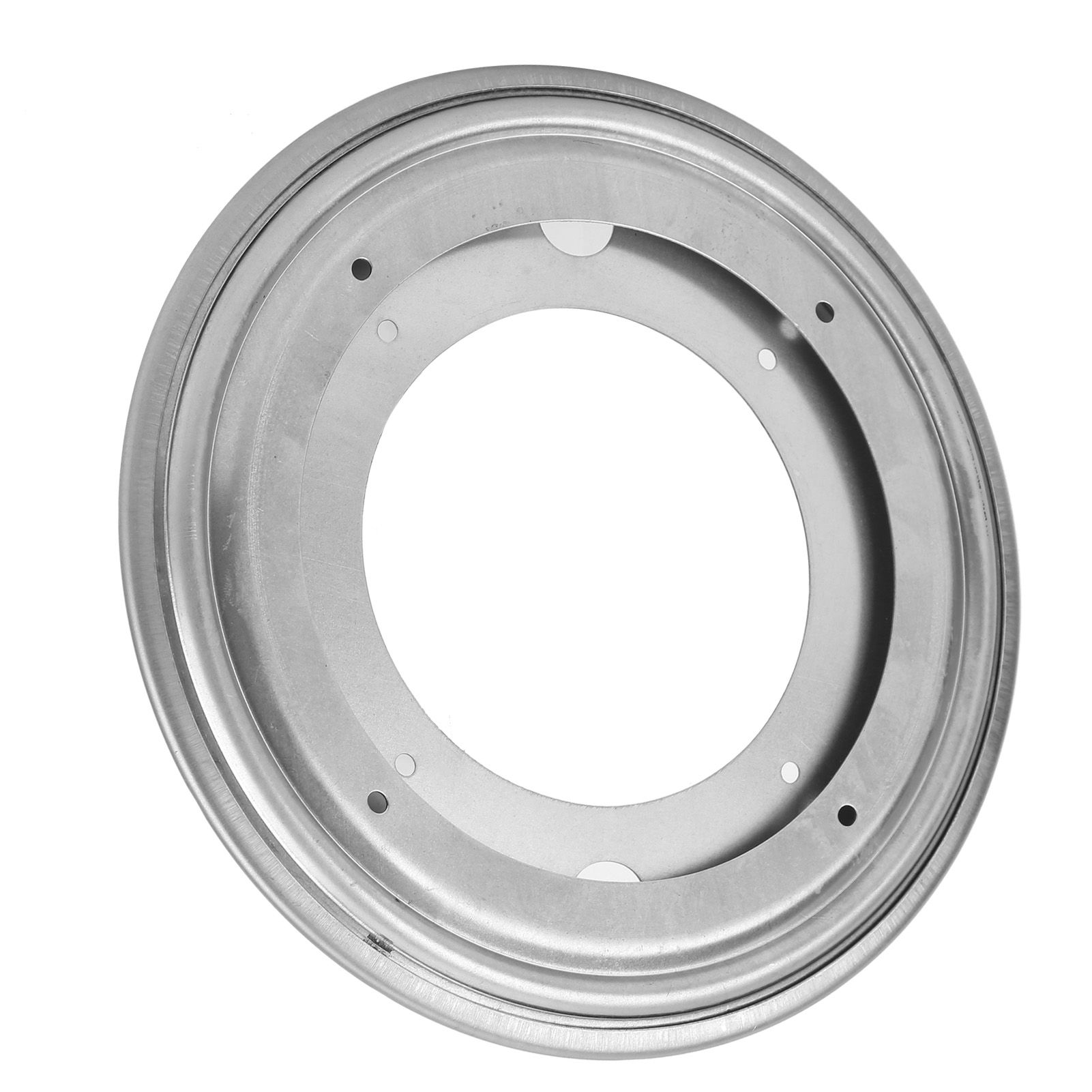 8in Hollow Round Turntable Rotatable Bookshelf Stool Chair Plate Base for Home Bar view 5