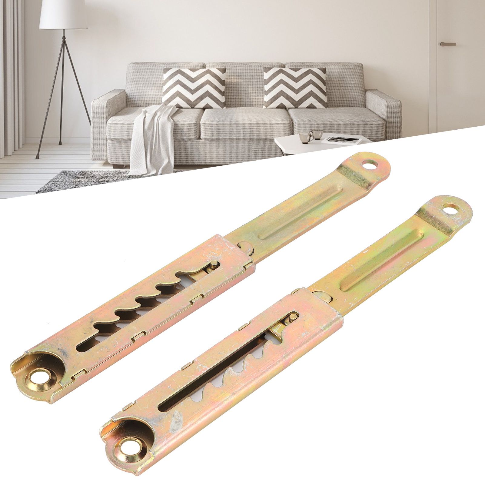 Adjustable Telescope Hinge Headrest Height Adjuster Furniture Hardware view 11