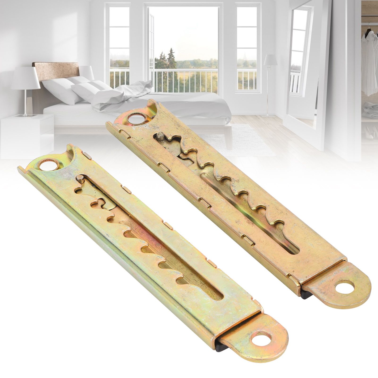 Adjustable Telescope Hinge Headrest Height Adjuster Furniture Hardware view 11