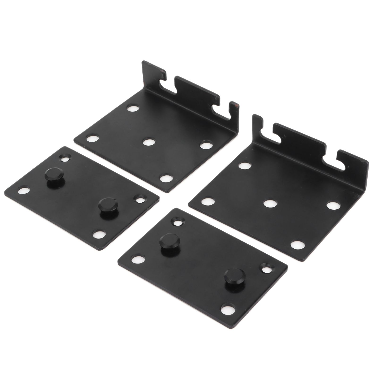 Bed Rail Hinge Bracket Iron Furniture Hardware Connector Fittings for view 4