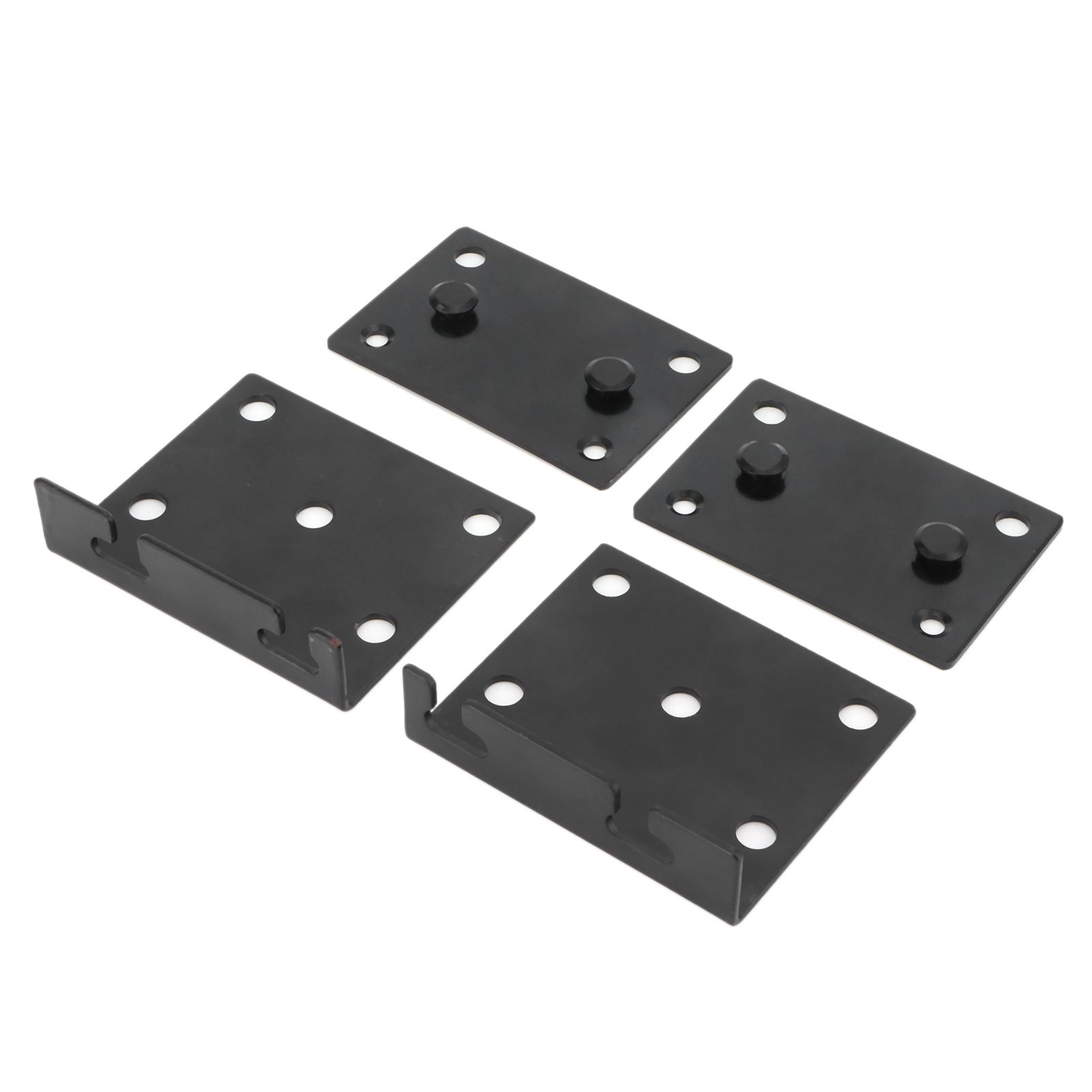 Bed Rail Hinge Bracket Iron Furniture Hardware Connector Fittings for view 7