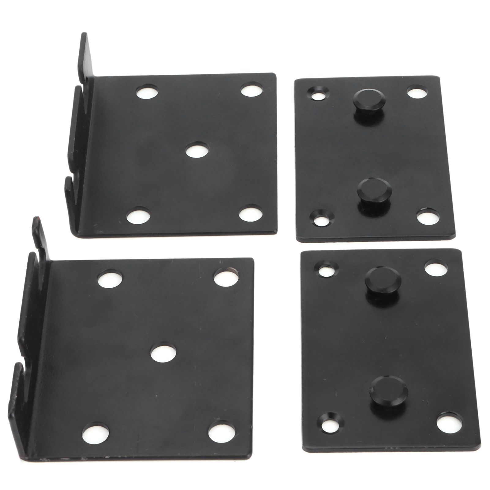 Bed Rail Hinge Bracket Iron Furniture Hardware Connector Fittings for view 9
