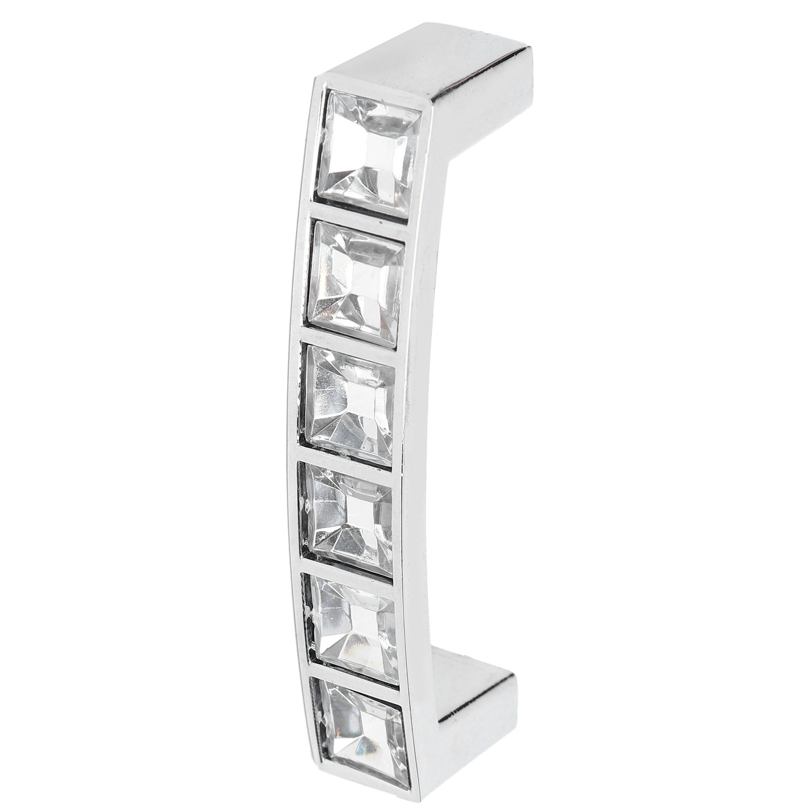 Crystal Handle Modern Simple Cabinet Door Diamonds Double Hole Handle Drawer Pull
