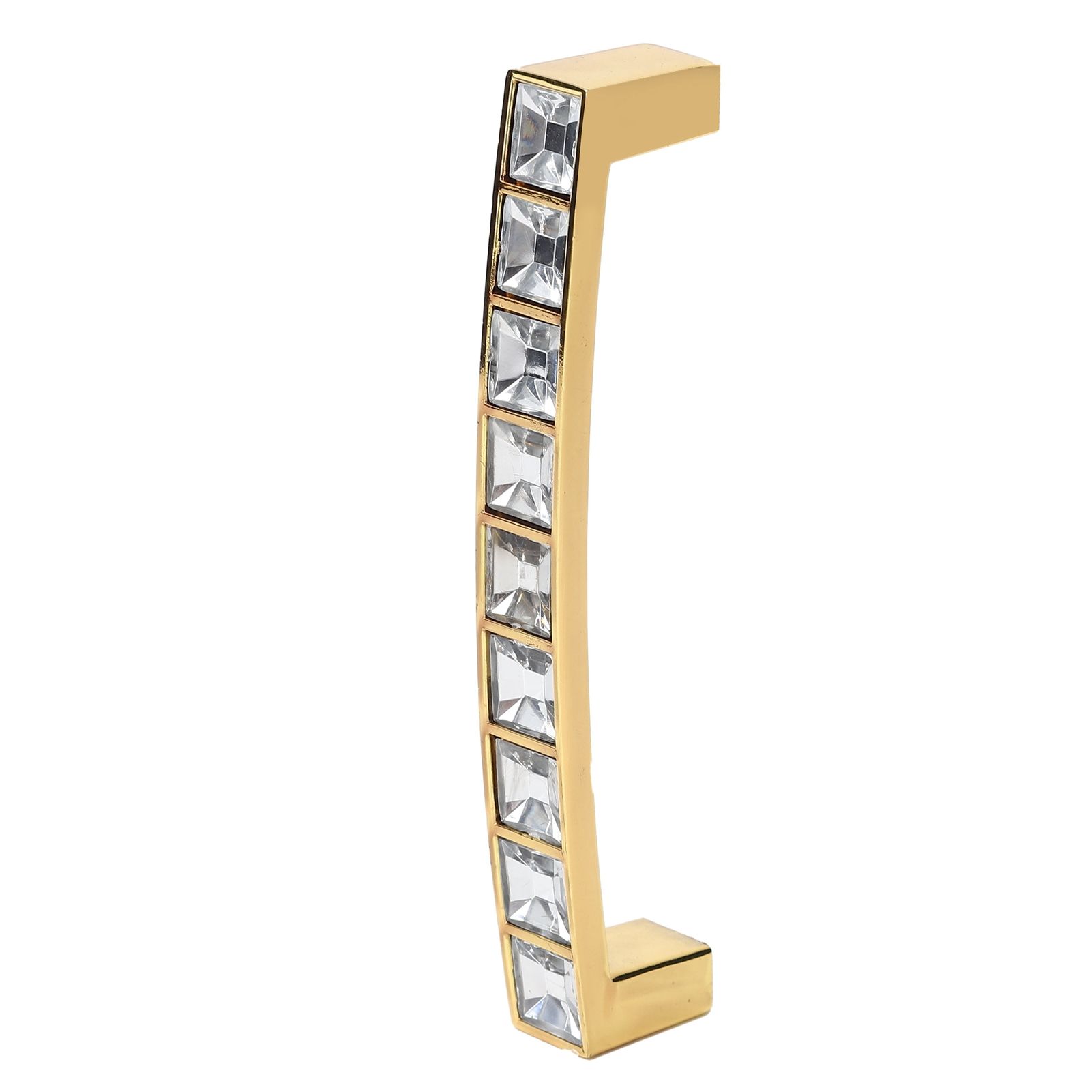 Crystal Pull Modern Cabinet Handle Double Hole Handle for Closet Drawer view 6
