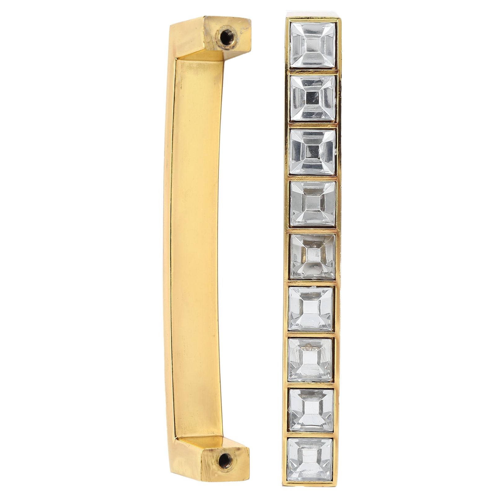 Crystal Pull Modern Cabinet Handle Double Hole Handle for Closet Drawer view 9