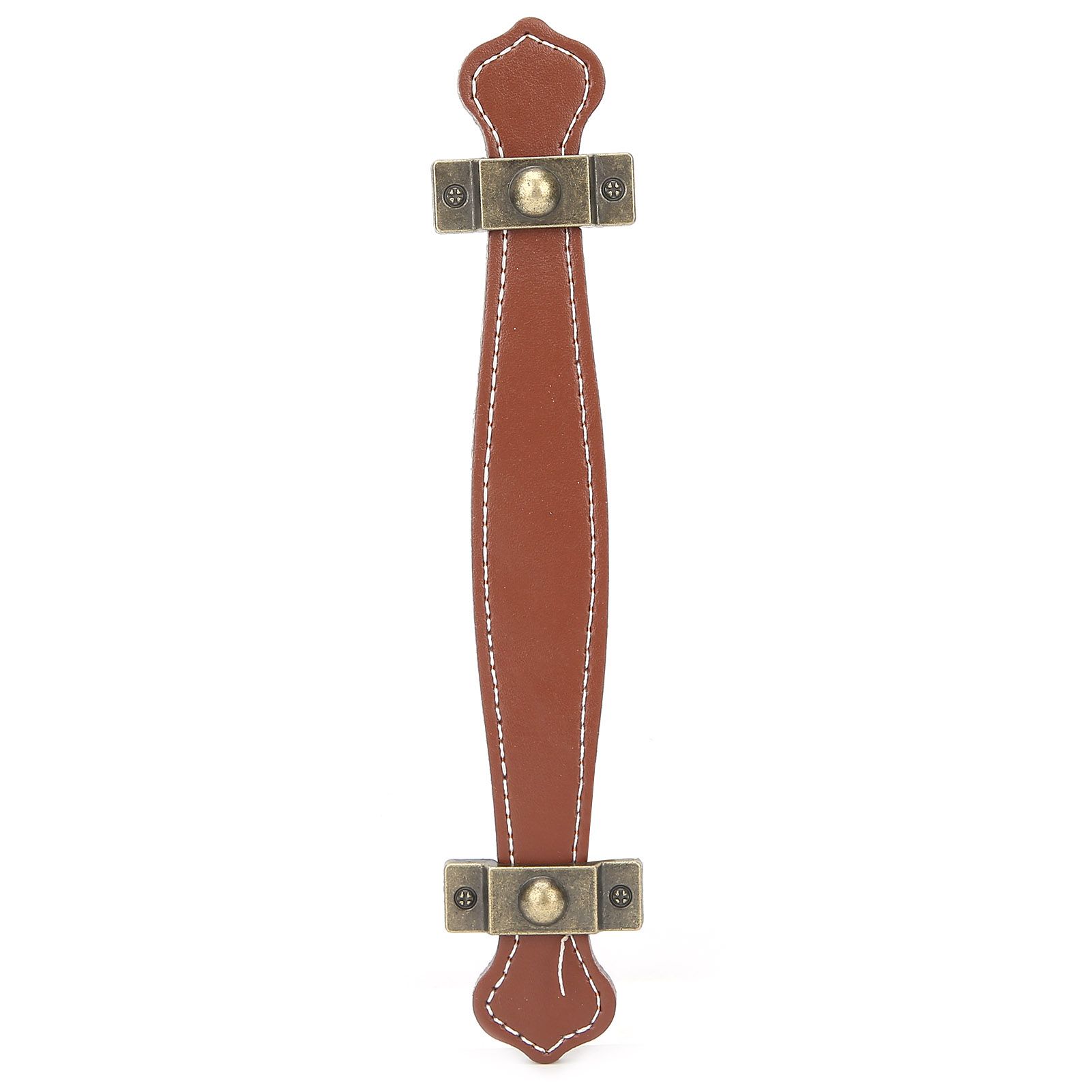 Artificial Leather Furniture Handle Drawer Cabinet Door Pull Luggage Suitcase view 2