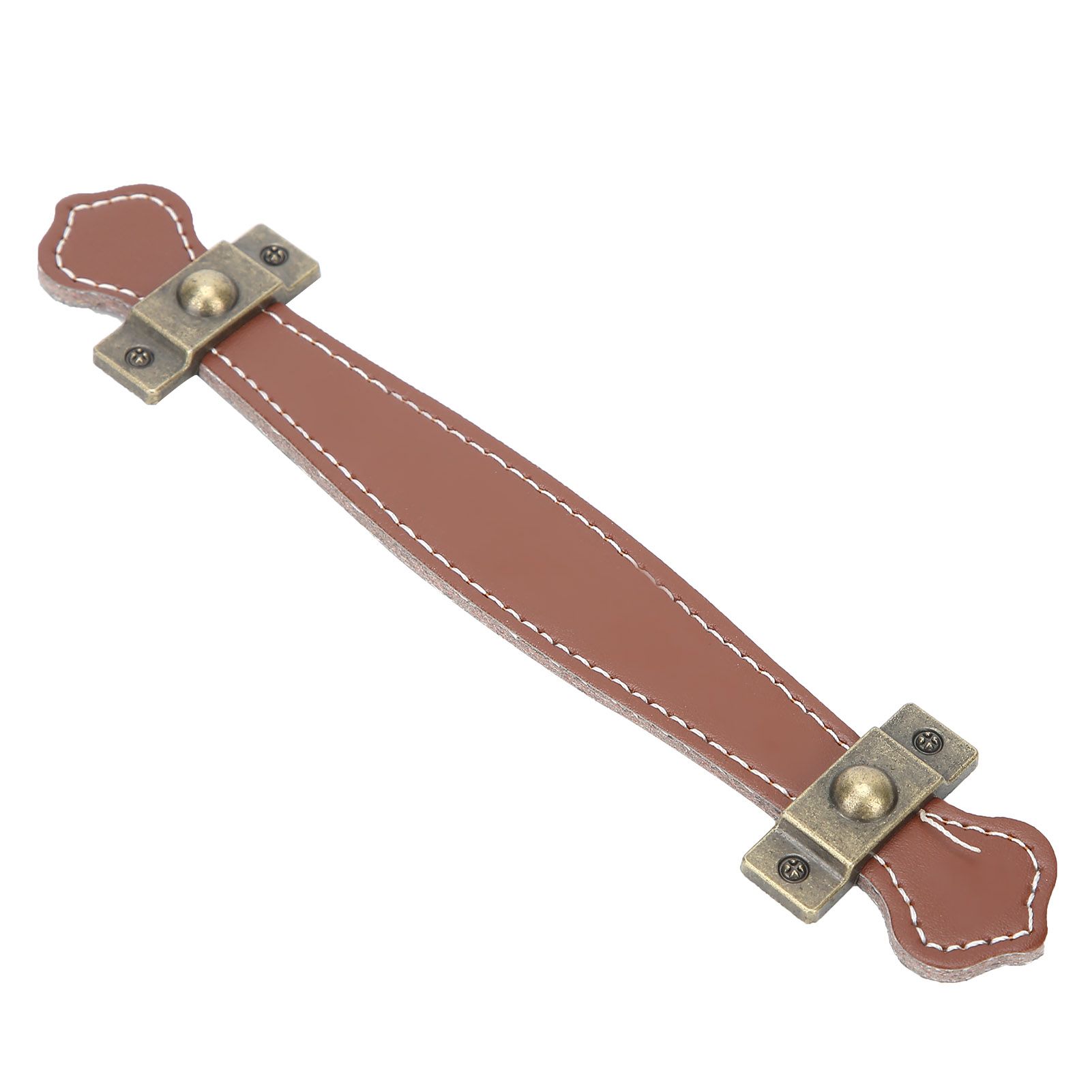 Artificial Leather Furniture Handle Drawer Cabinet Door Pull Luggage Suitcase view 3
