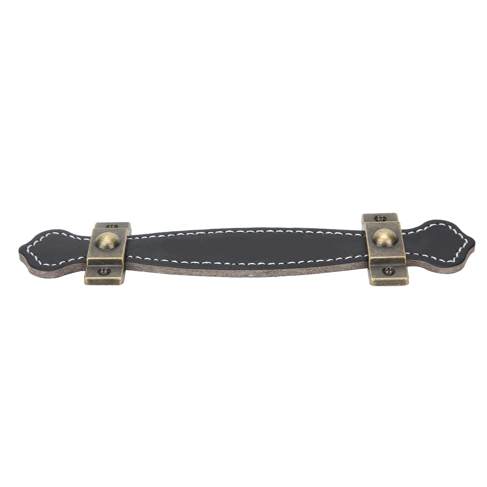 Artificial Leather Furniture Pull Handle for Suitcase Wardrobe Closet Cabinet Door