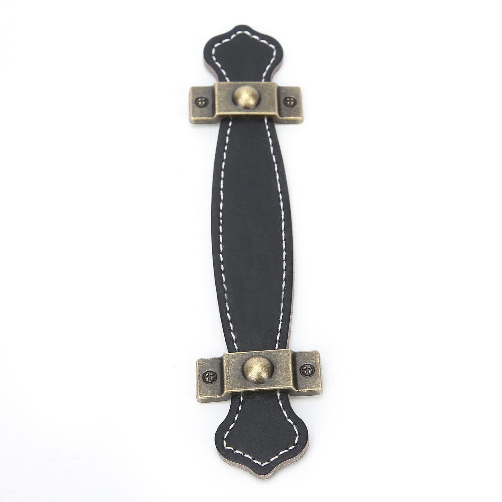 Artificial Leather Furniture Pull Handle for Suitcase Wardrobe Closet Cabinet Door view 7