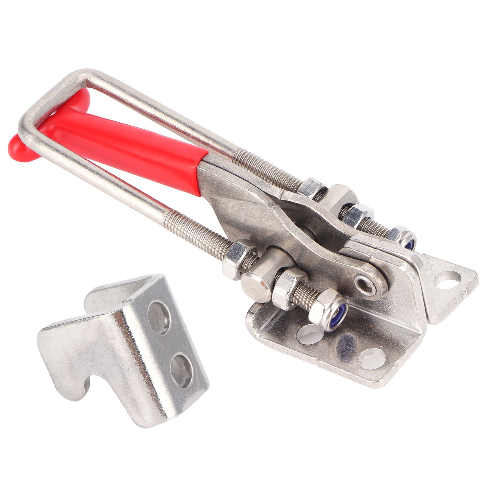 Buckle Latch Hasp Hardware Fastener Adjustable Stainless Steel Toggle Clamp view 2