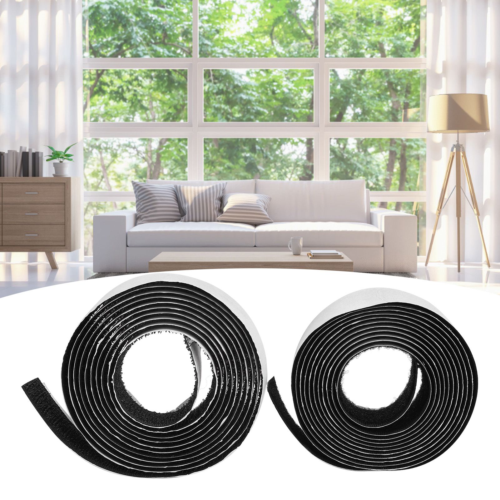 DoubleSided Adhesive Tape SelfAdhesive Hook and Loop Tape DIY Accessories for view 11