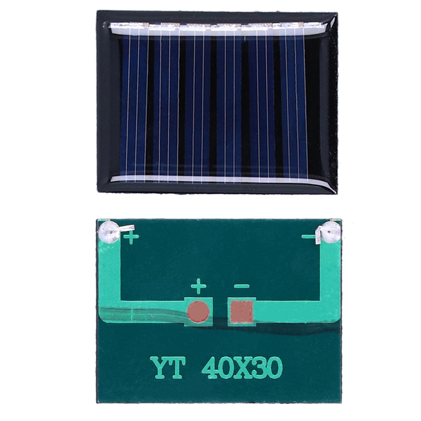 4Pcs 0.15W 3V Solar Panel Polysilicon DIY Solar Charging Module Accessory 40x30mm view 2