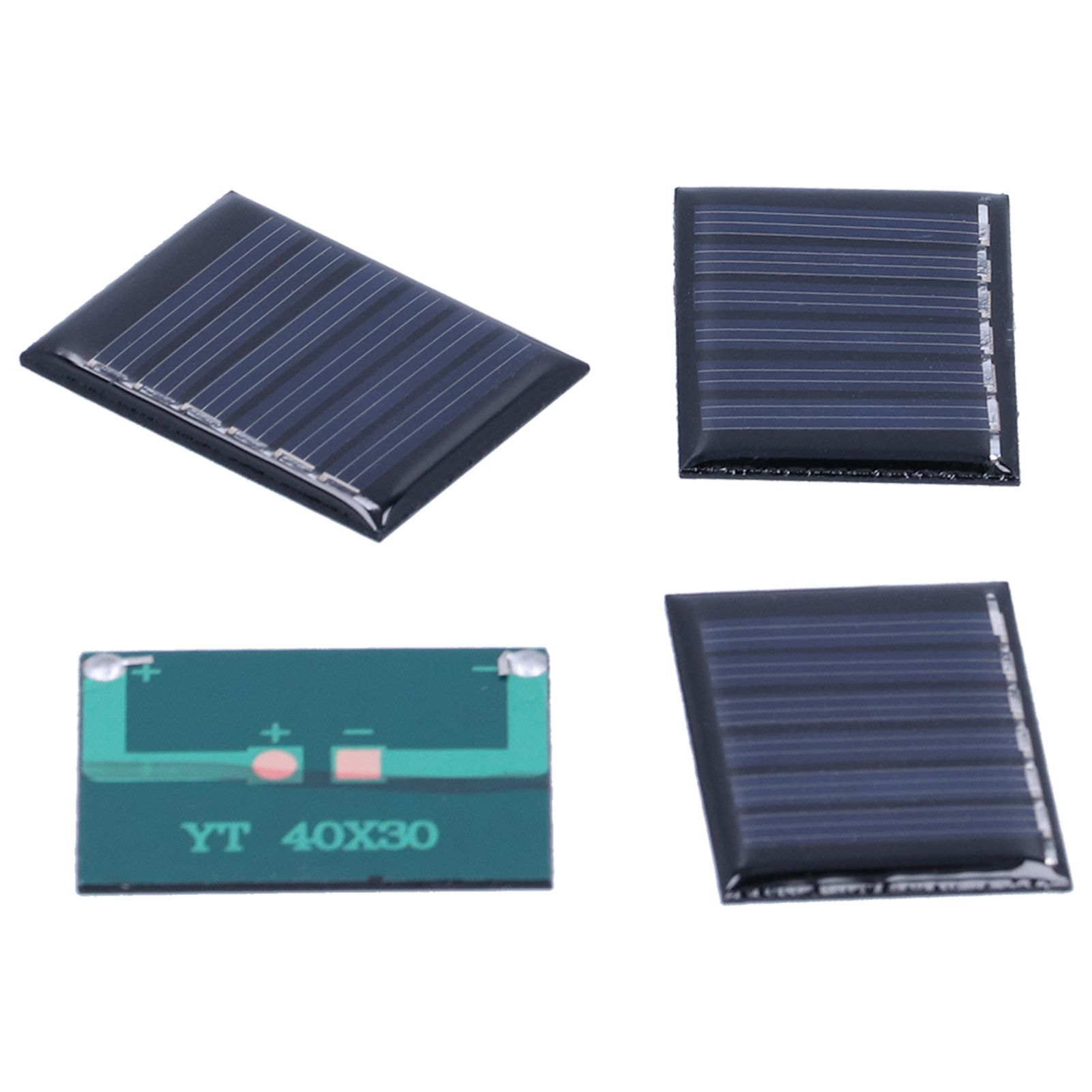 4Pcs 0.15W 3V Solar Panel Polysilicon DIY Solar Charging Module Accessory 40x30mm view 6