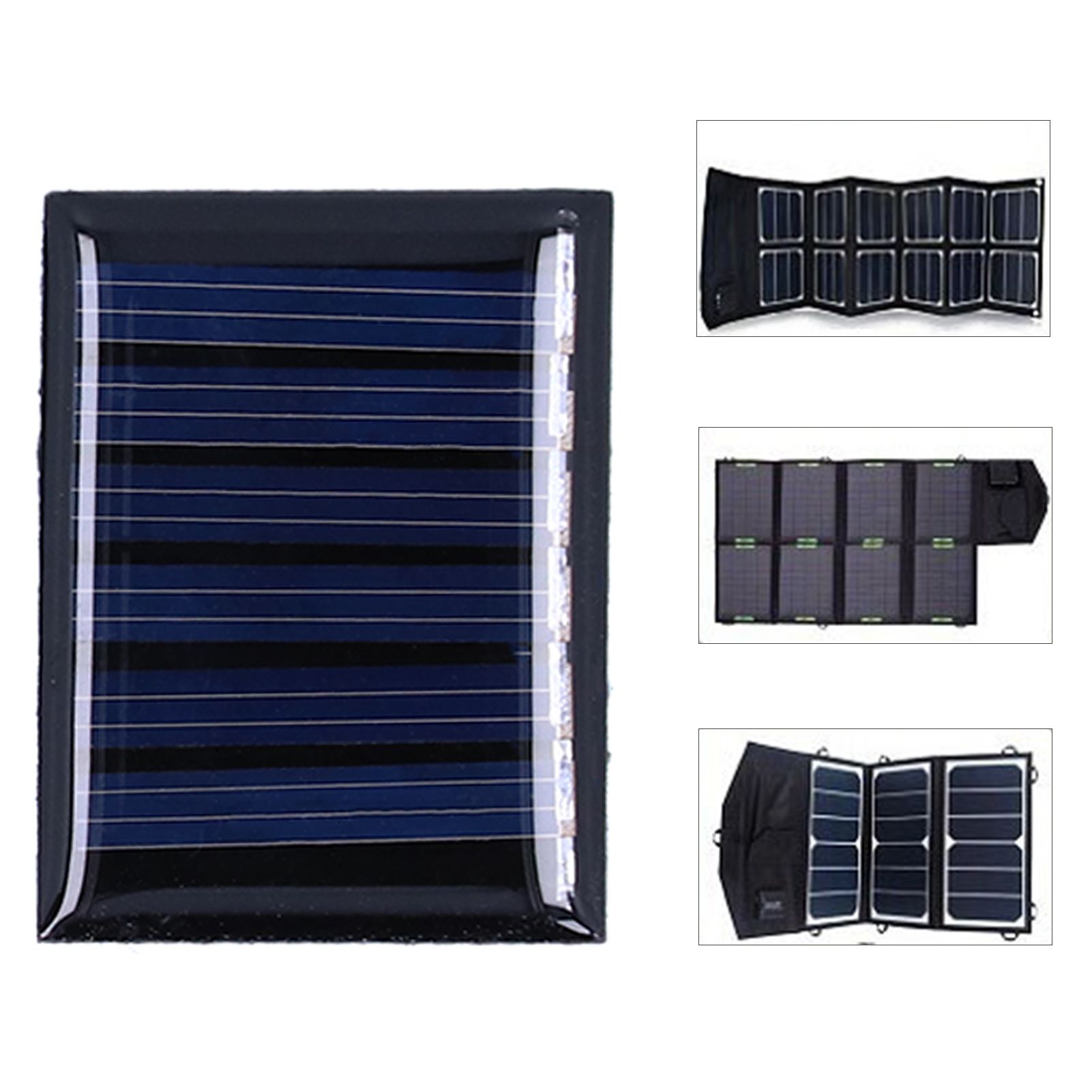 4Pcs 0.15W 3V Solar Panel Polysilicon DIY Solar Charging Module Accessory 40x30mm view 11