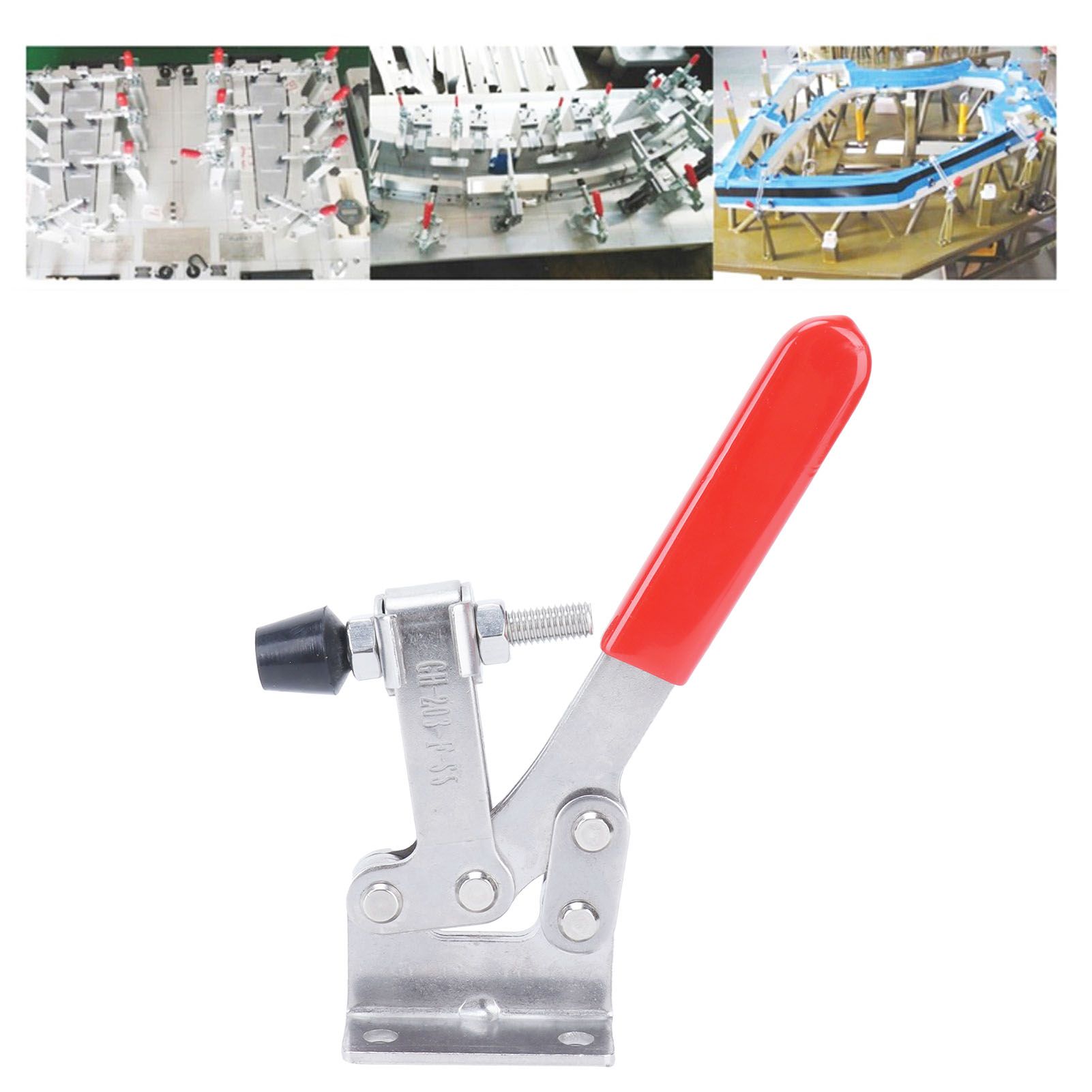 GH 203-F-SS Toggle Clamp Quick Release Horizontal Toggle Clamp Hand Tool for view 12