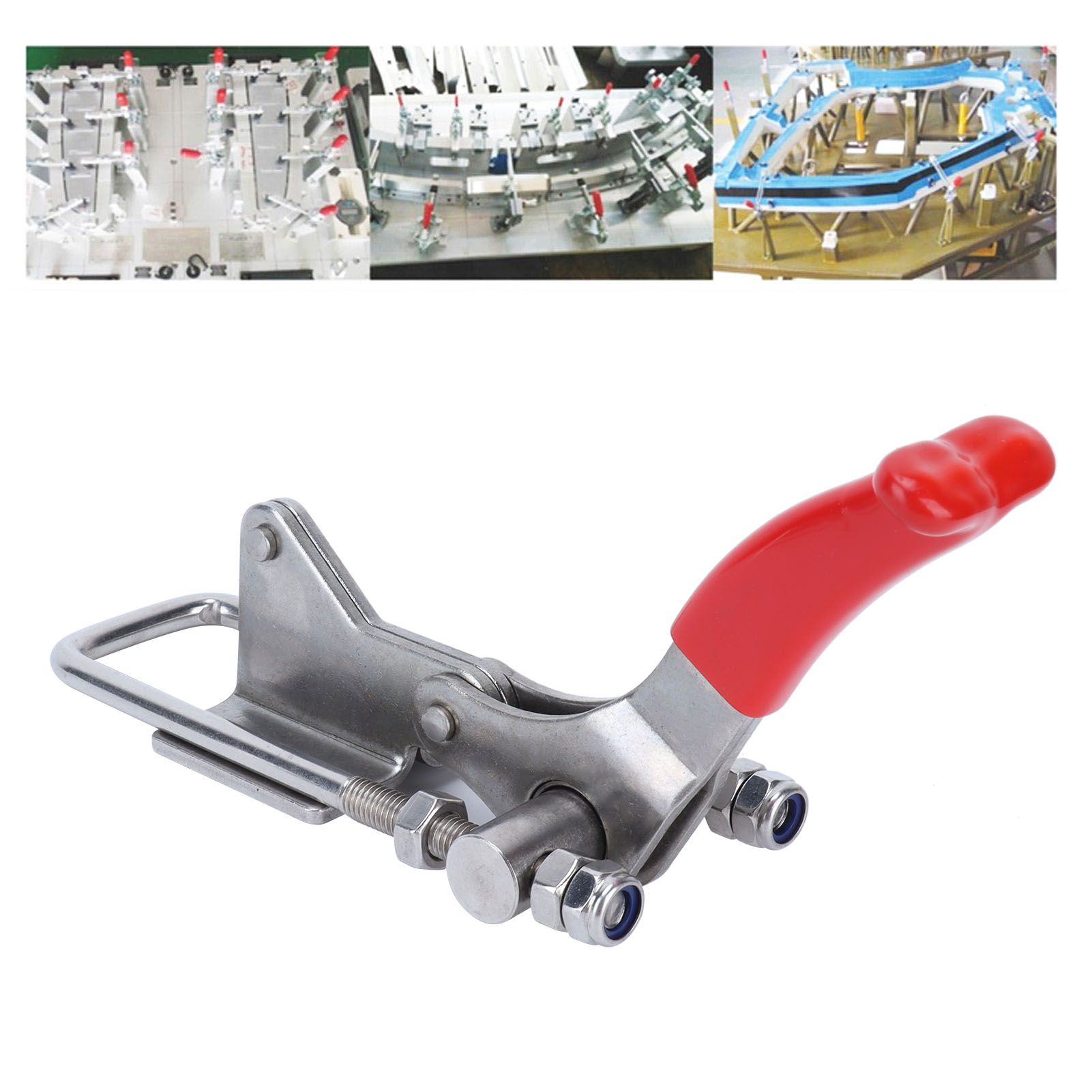 Toggle Latch Clamp Stainless Steel Adjustable Pull Action Clamp Quick Fixture view 11