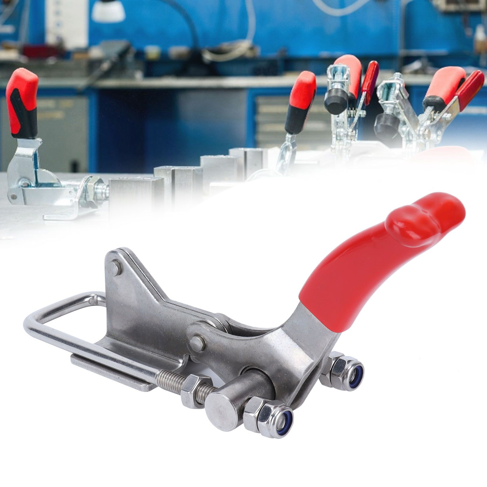Toggle Latch Clamp Stainless Steel Adjustable Pull Action Clamp Quick Fixture view 12