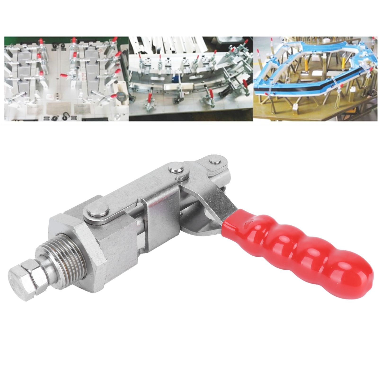 Toggle Clamp Quick Release PushPull Clamp 318kg 701.1lb Capacity SD LD GH36224MSS view 11