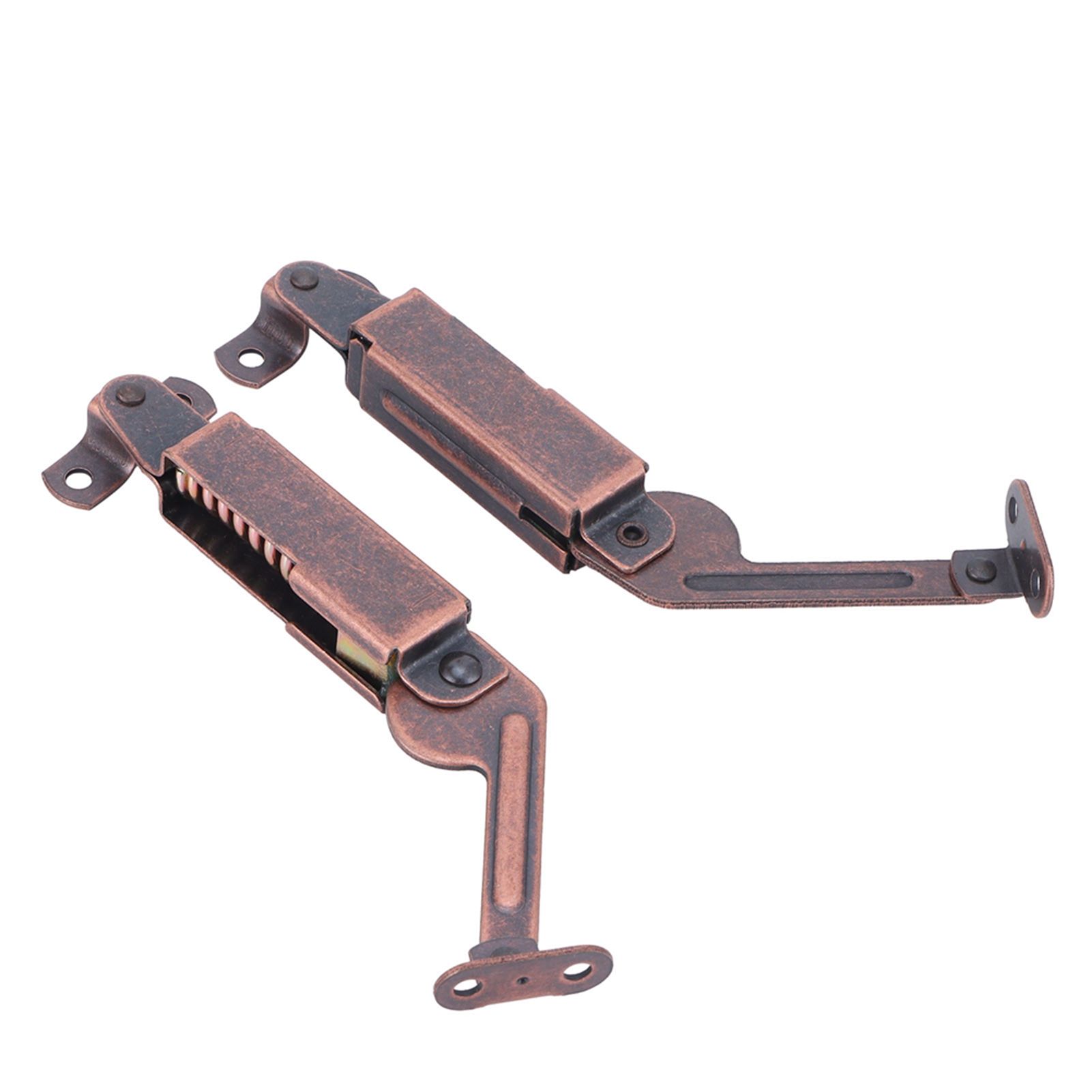 Lid Hinge Iron Safety Cabinet Box Lid Spring Support Hardware for Home Office