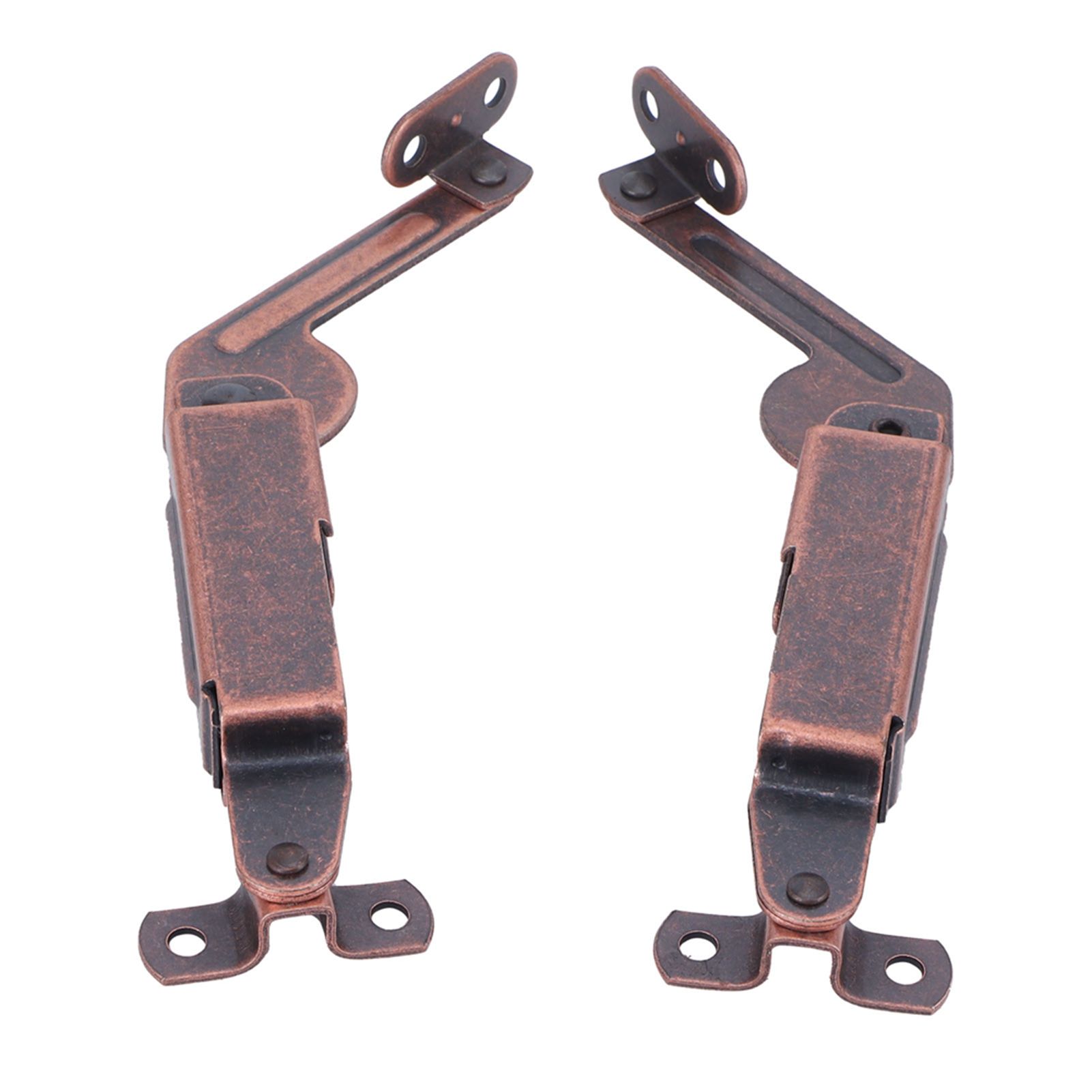 Lid Hinge Iron Safety Cabinet Box Lid Spring Support Hardware for Home Office view 8