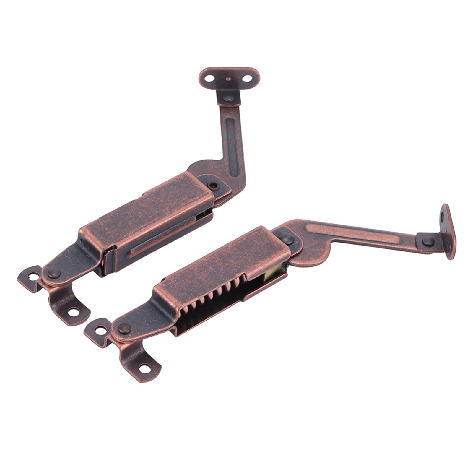 Lid Hinge Iron Safety Cabinet Box Lid Spring Support Hardware for Home Office view 2