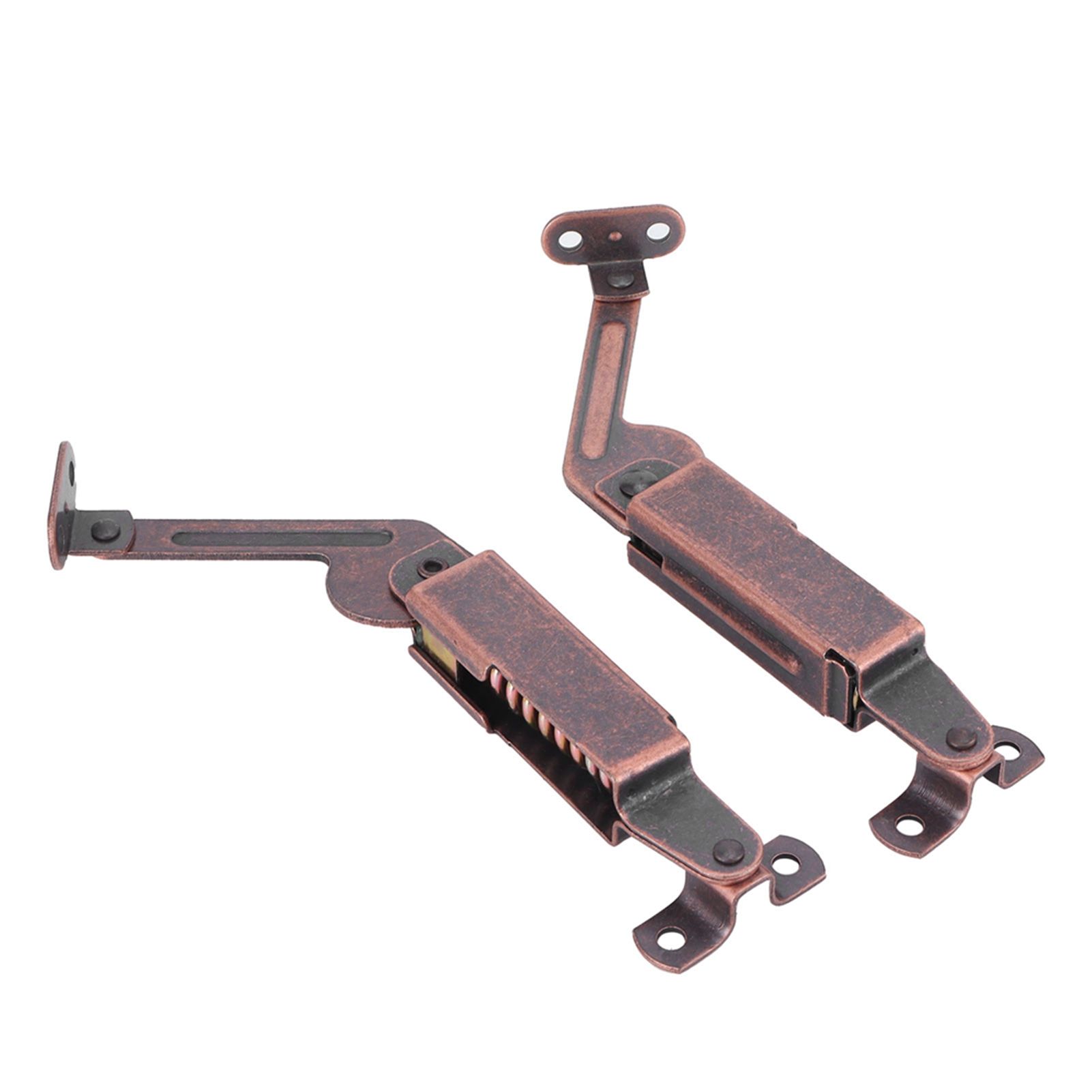 Lid Hinge Iron Safety Cabinet Box Lid Spring Support Hardware for Home Office view 4