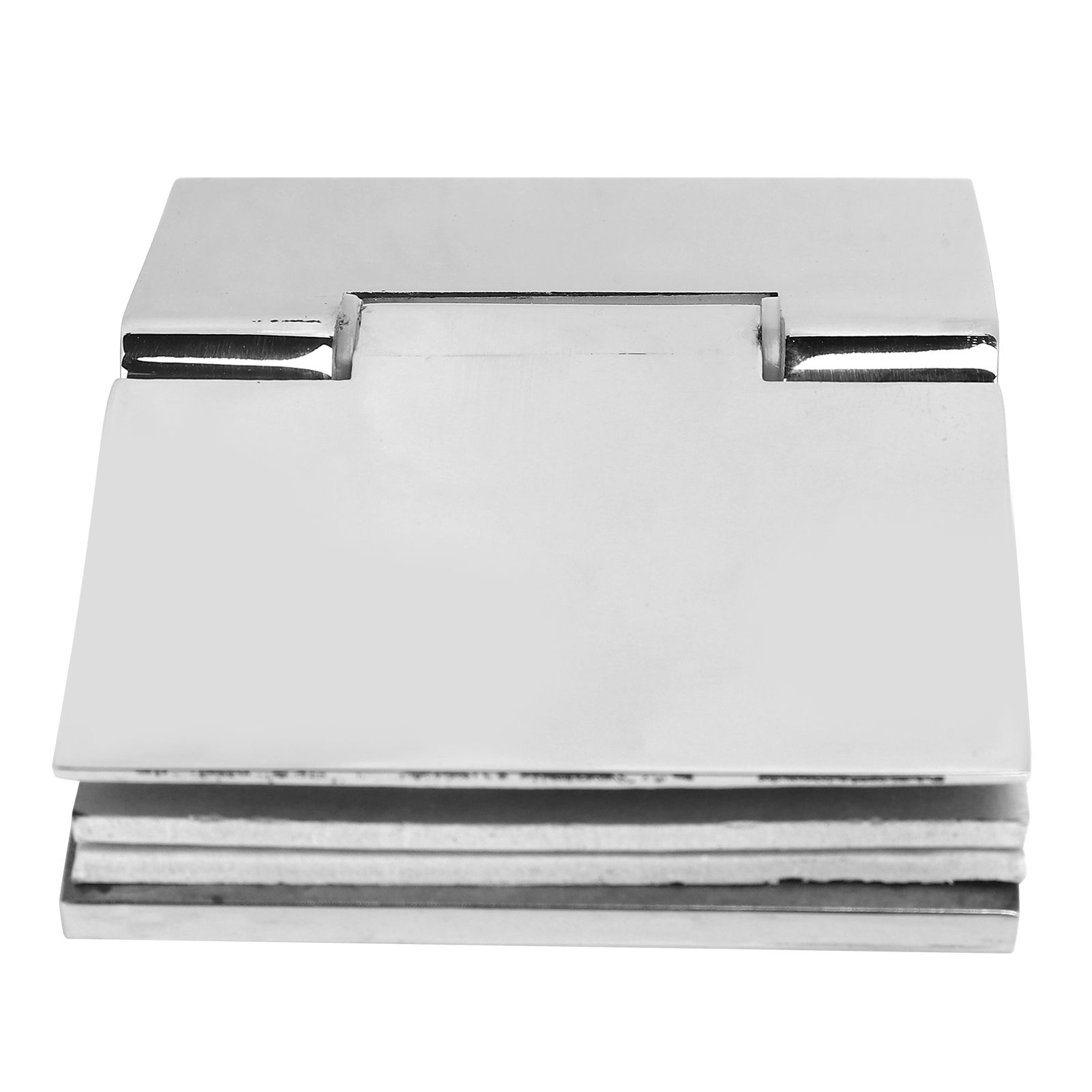 Beveled Double‑Sided Hinge Stainless Steel Shower Room Glass Door Hinge for view 8