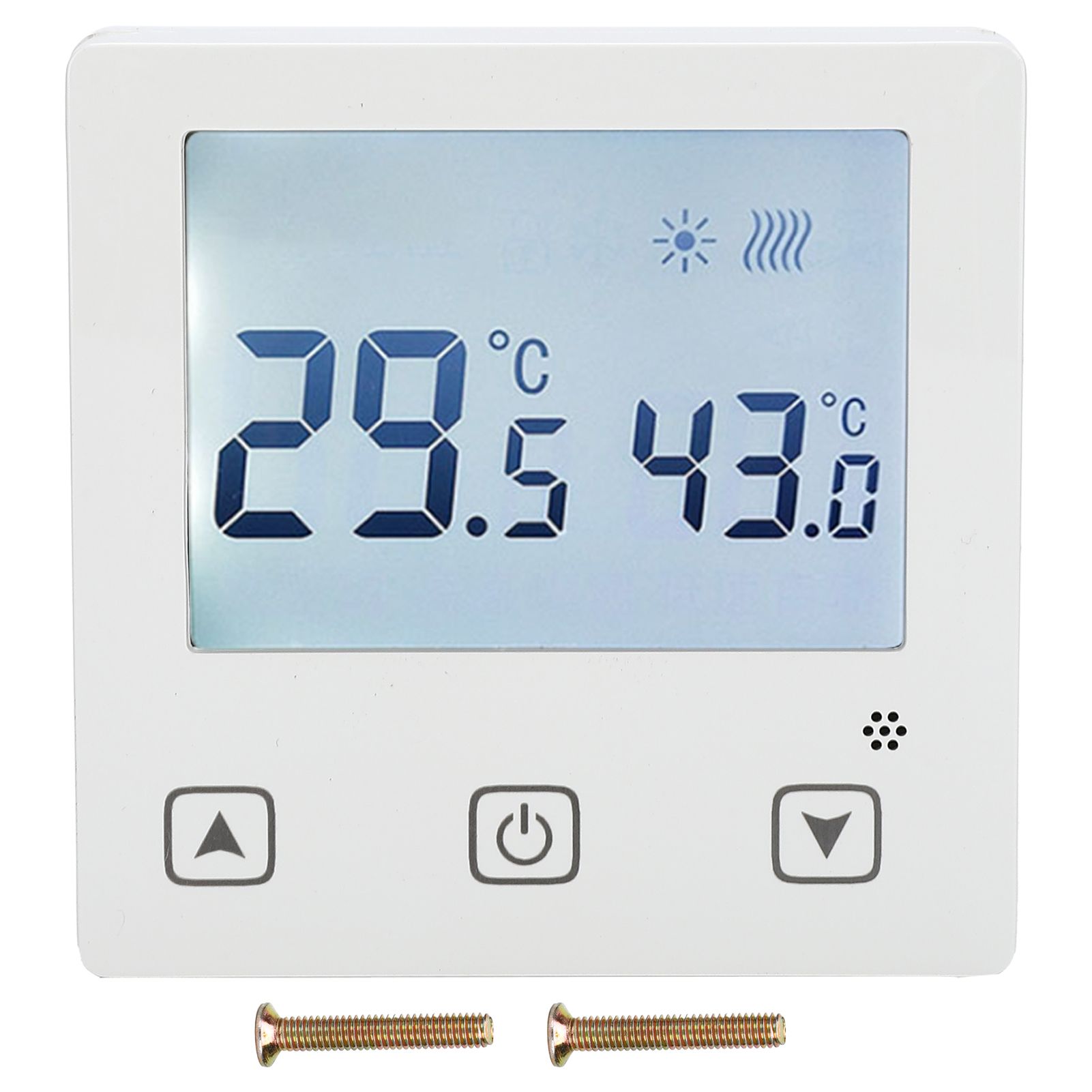 AC220V Thermostat Water Floor Heating Air Conditioner Temperature Controller view 2
