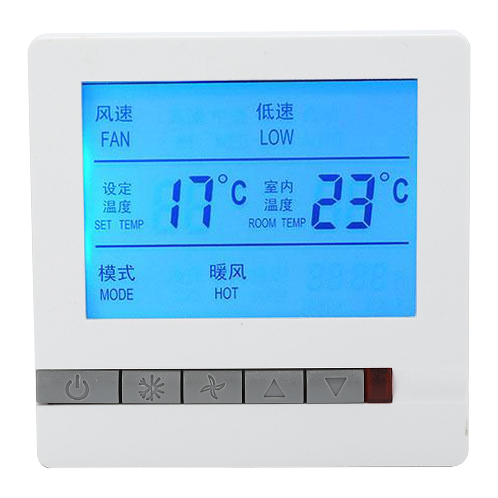 Digital Thermostat Intelligent Air Conditioner LCD Display Temperature view 5