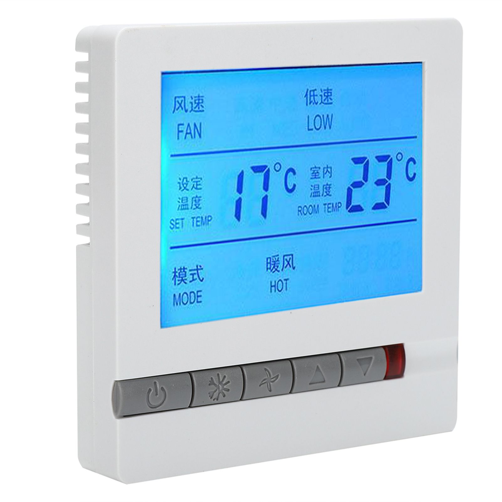 Digital Thermostat Intelligent Air Conditioner LCD Display Temperature view 6