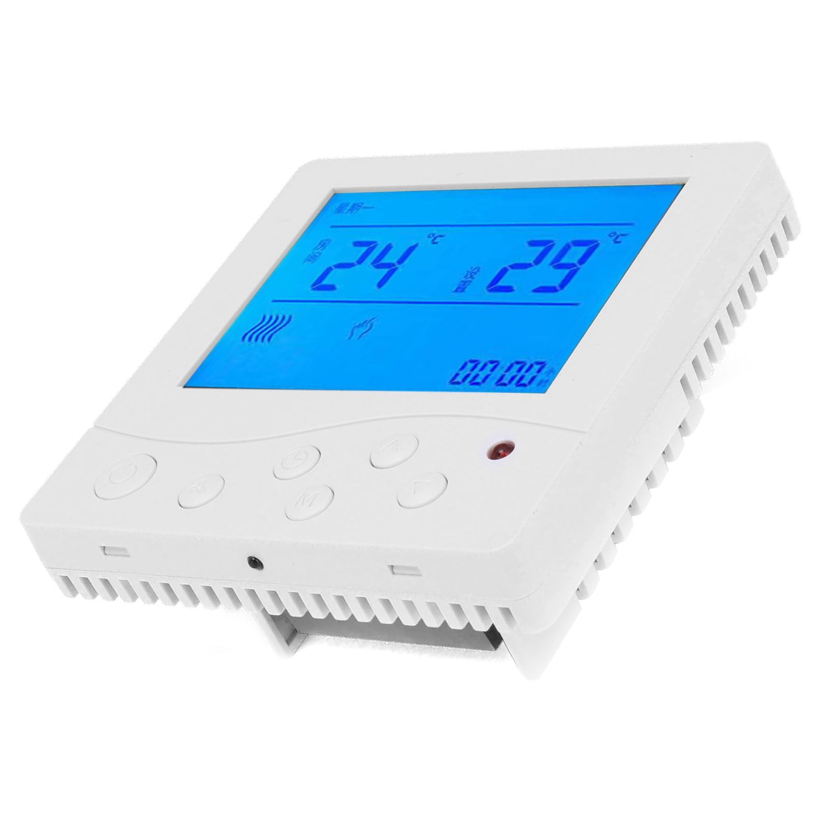Fancoil Central Airconditioning Thermostat Intelligent LCD Temperature view 9