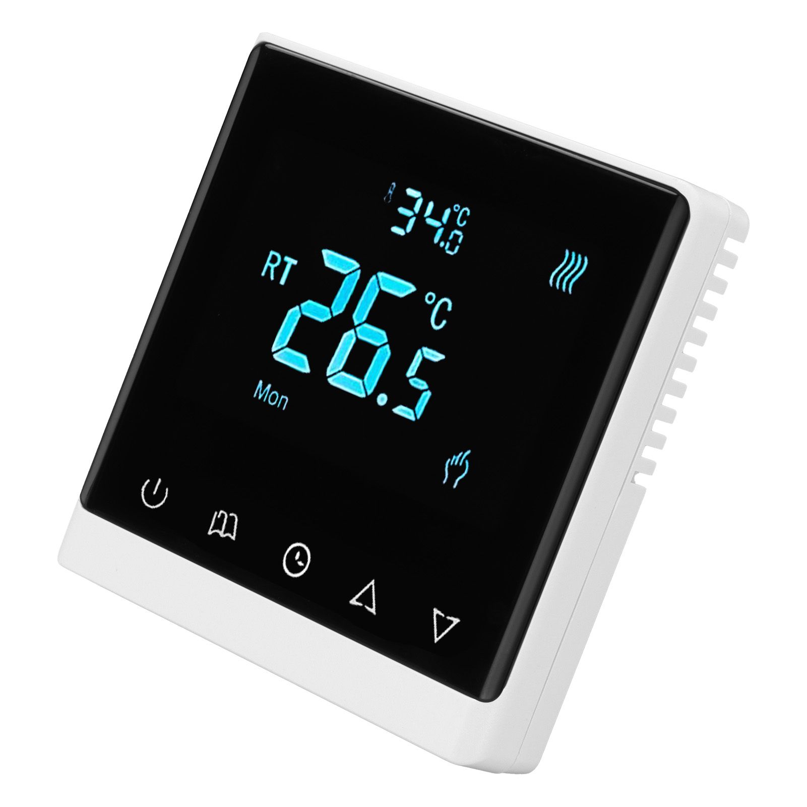 AC220V Touch Screen Thermostat with LCD Display Screen Temperature Controller — image 1