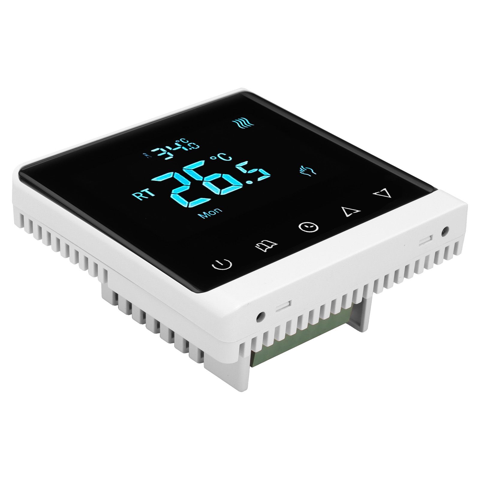 AC220V Touch Screen Thermostat with LCD Display Screen Temperature Controller view 4