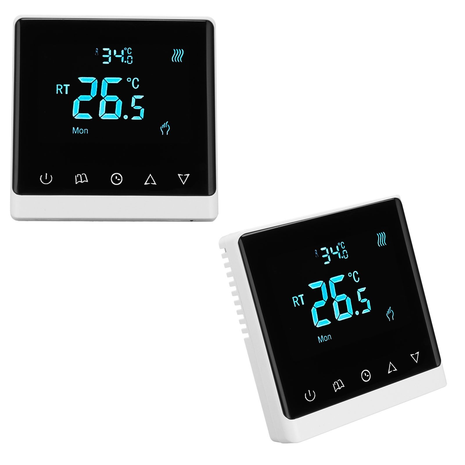 AC220V Touch Screen Thermostat with LCD Display Screen Temperature Controller view 9