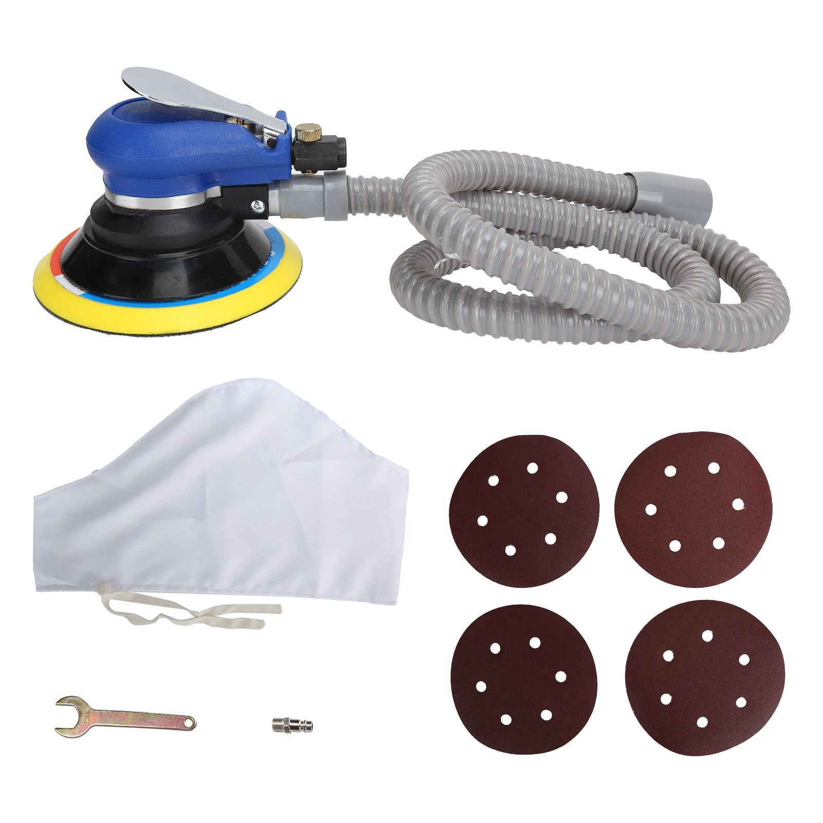 Pneumatic Grinder Vacuum Type Waxing Polishing Machine Air Sander Home Improvement view 2