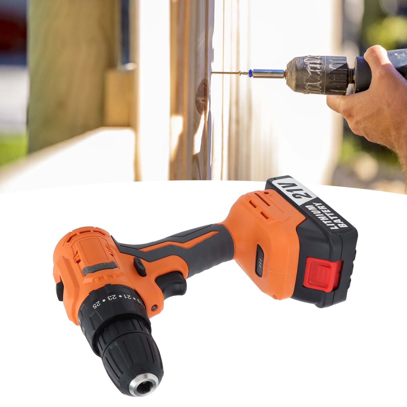Brushless Rechargeable Drill with MT Interface Dual Speed Small Hand Electric view 12