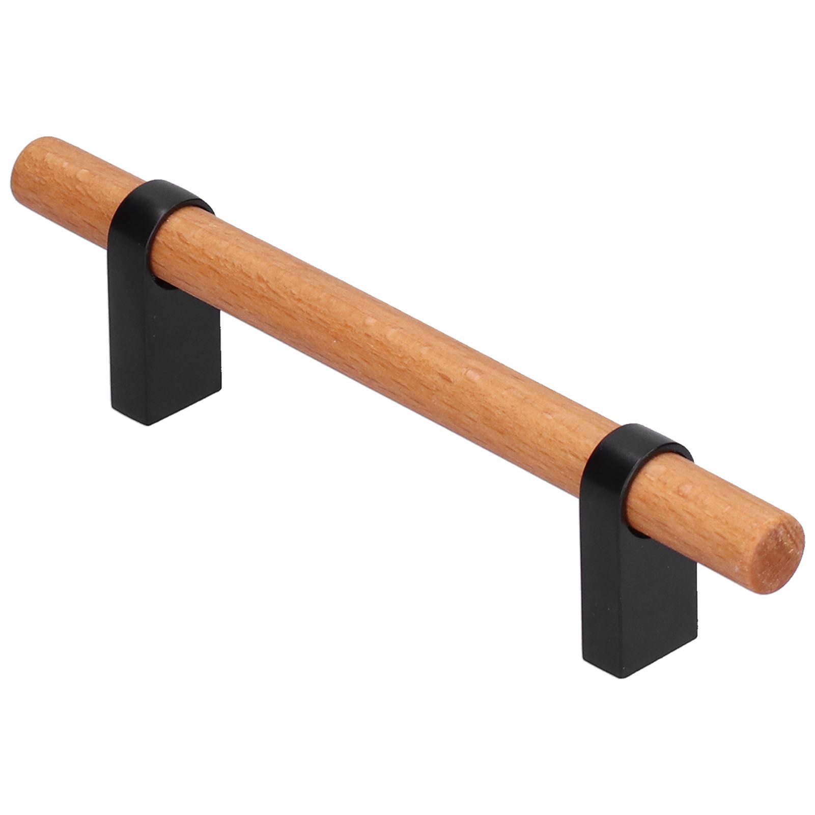 Modern Simple Drawer Wardrobe Handle Black Pine Door Pull Furniture Hardware view 5