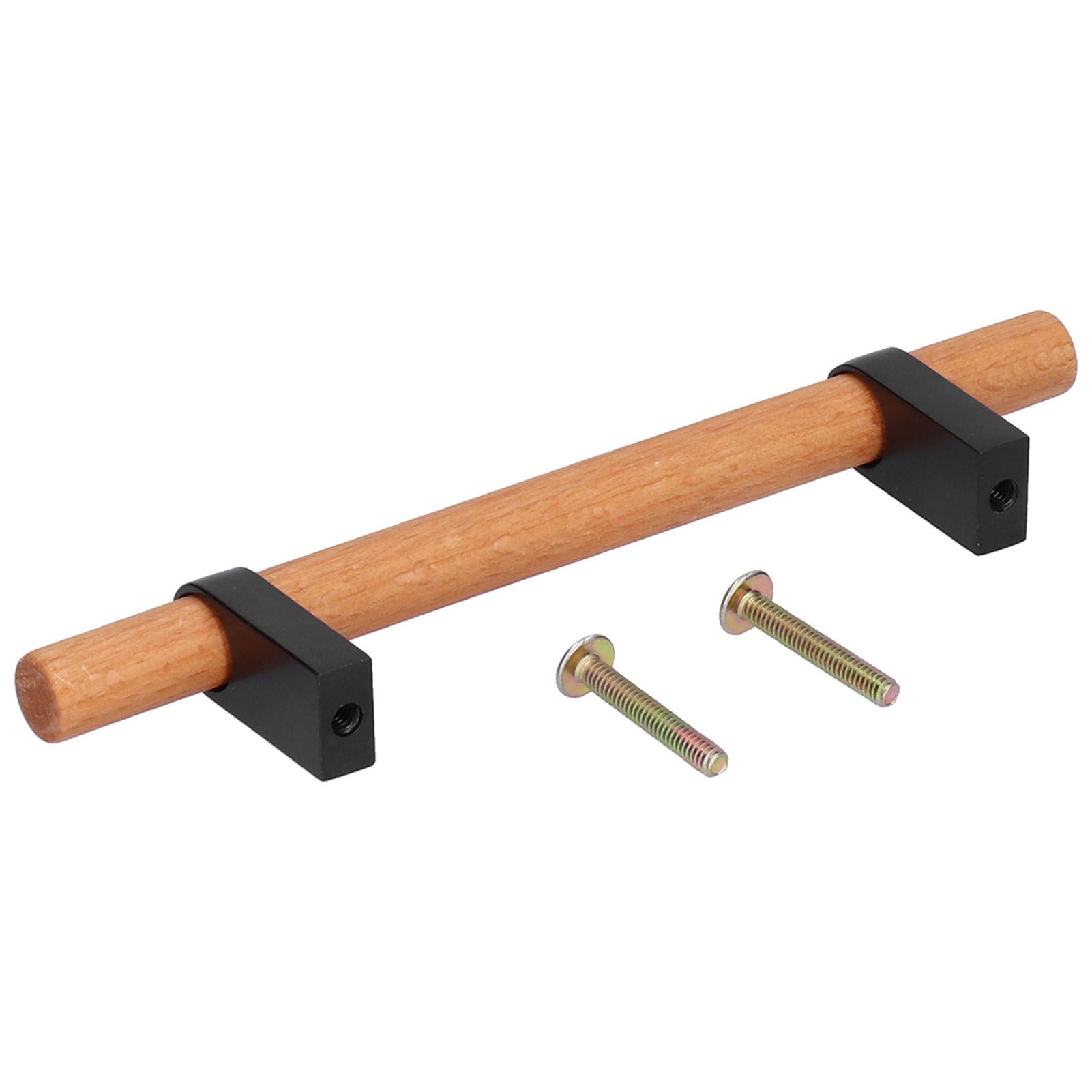Modern Simple Drawer Wardrobe Handle Black Pine Door Pull Furniture Hardware view 8