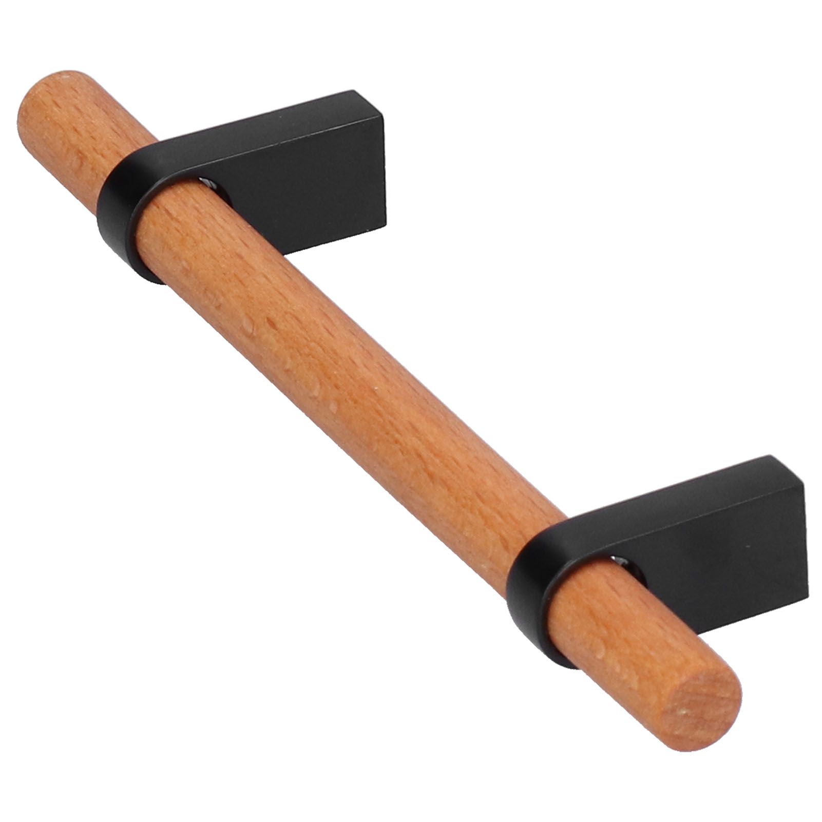 Modern Simple Drawer Wardrobe Handle Black Pine Door Pull Furniture Hardware view 10